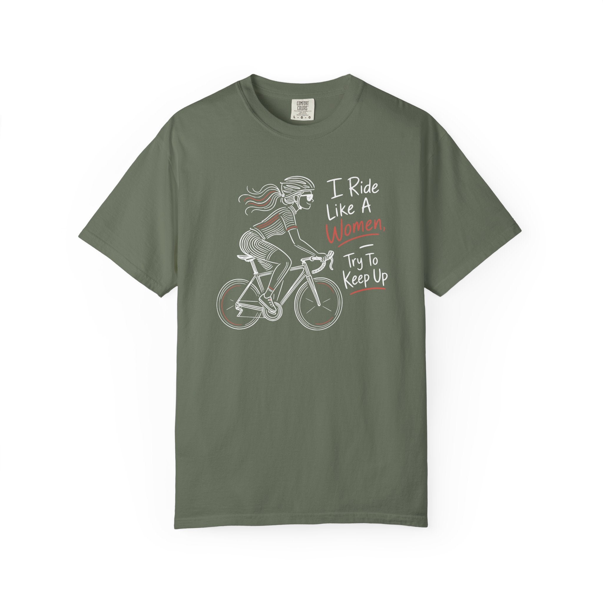 Ride Like A Women T-shirt