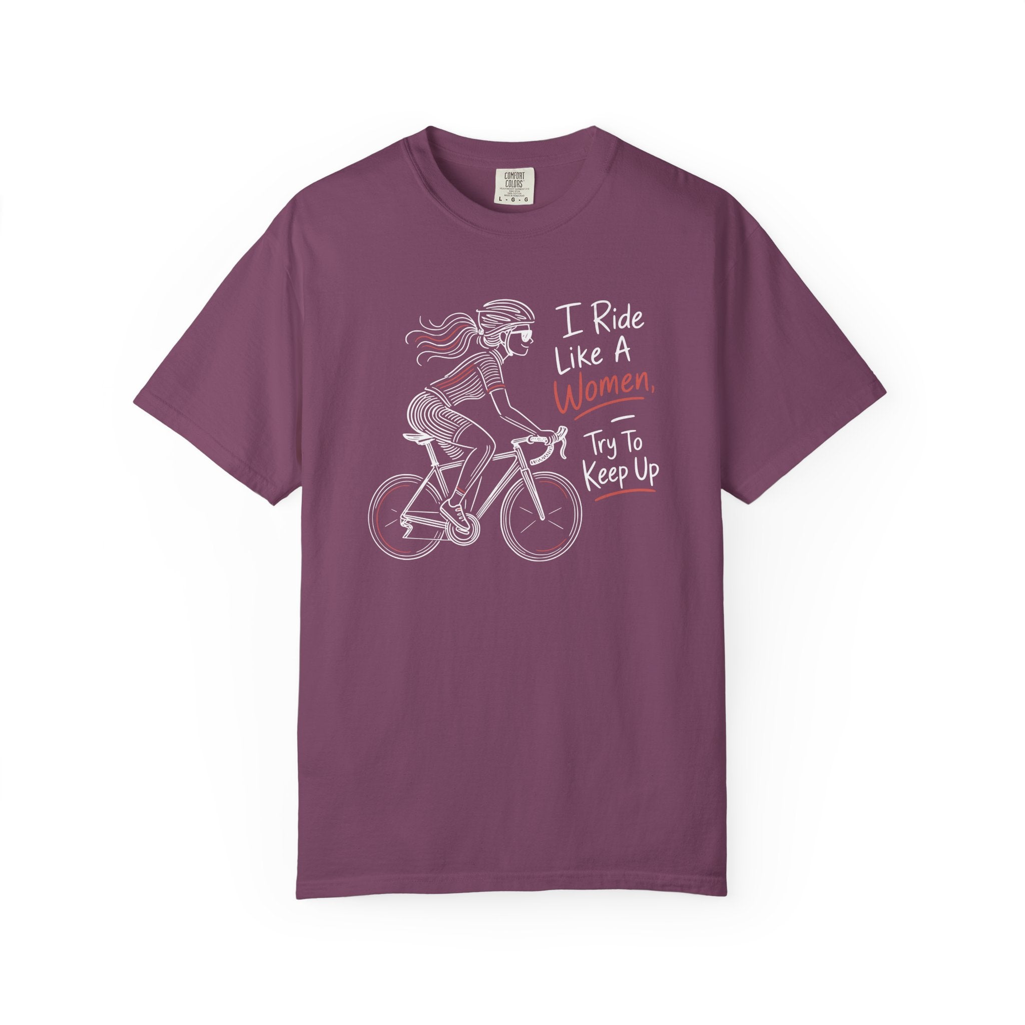 Ride Like A Women T-shirt