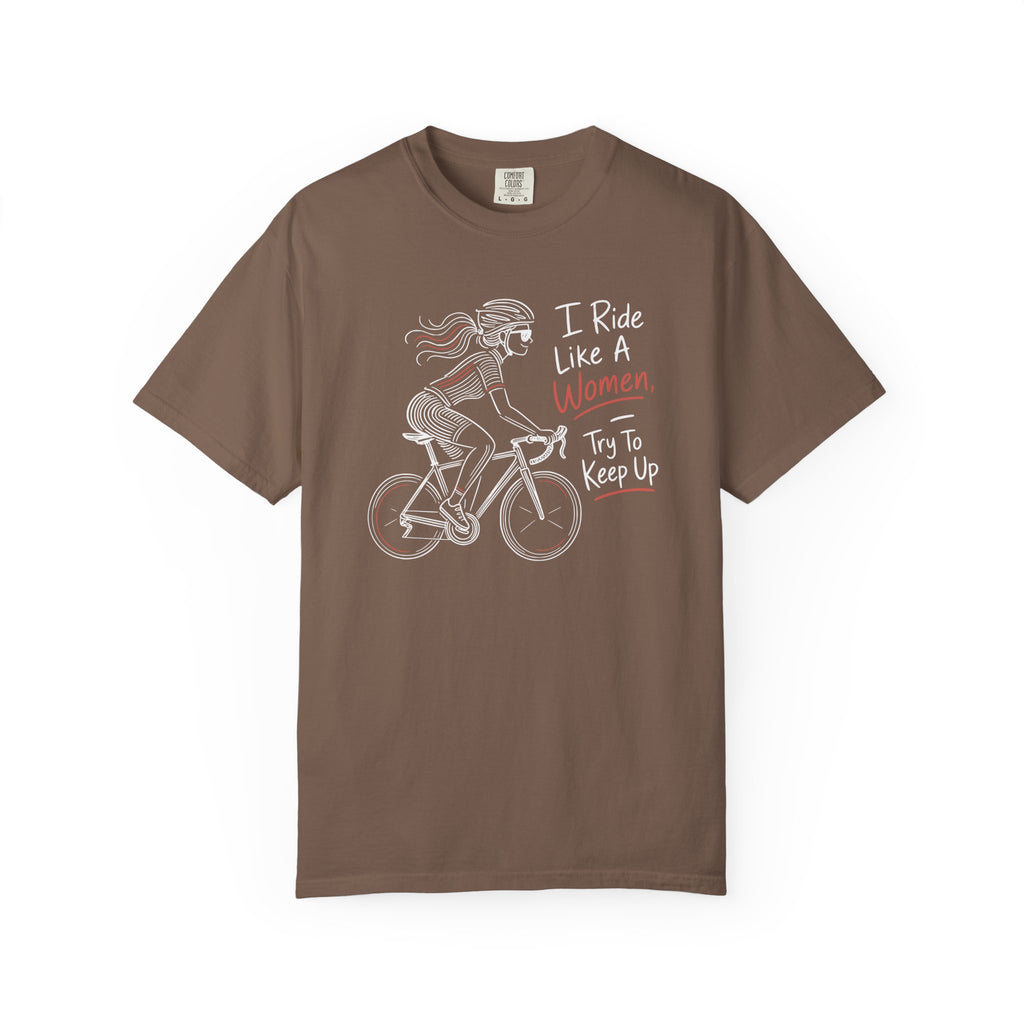 Ride Like A Women T-shirt
