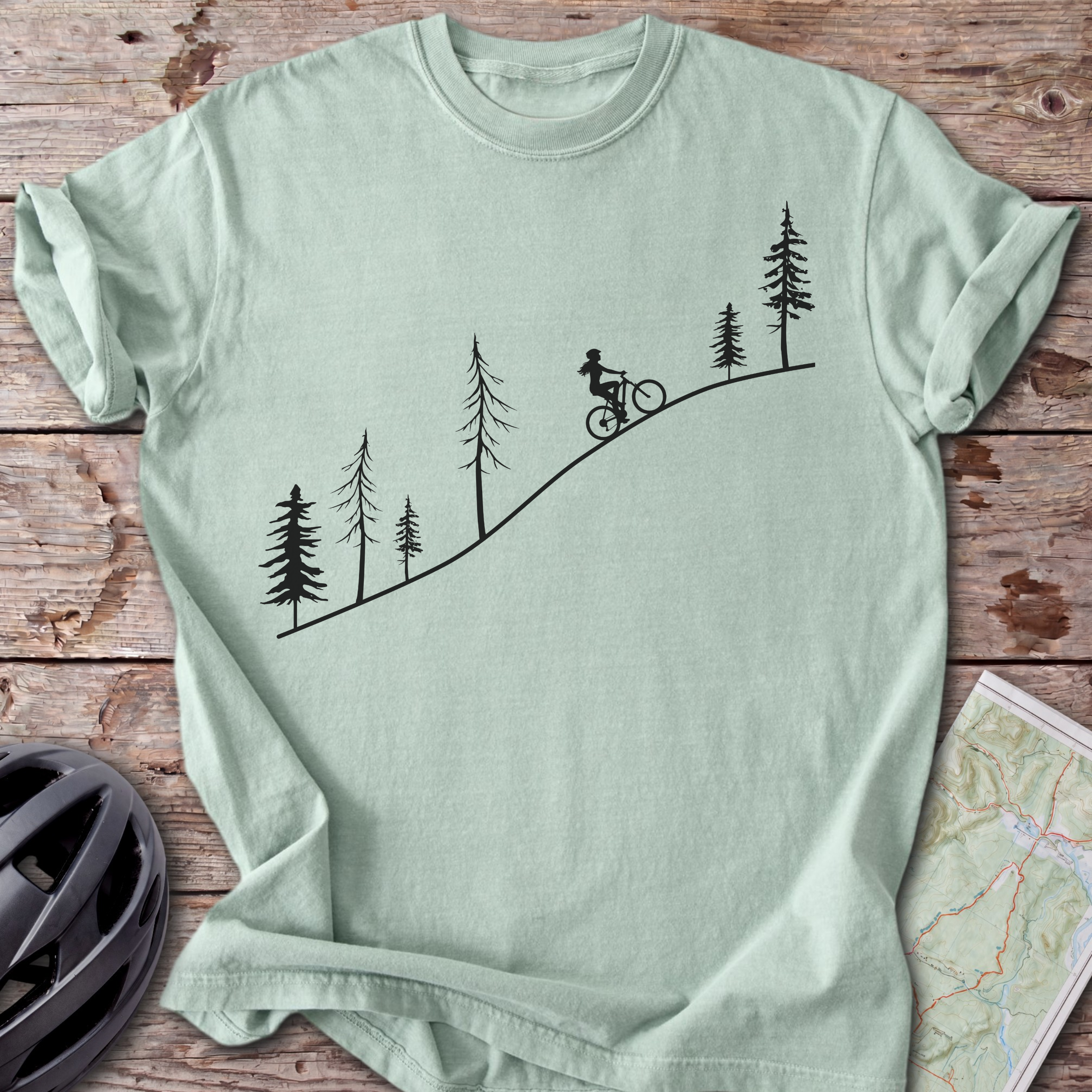 Autumn Climb Female T-shirt