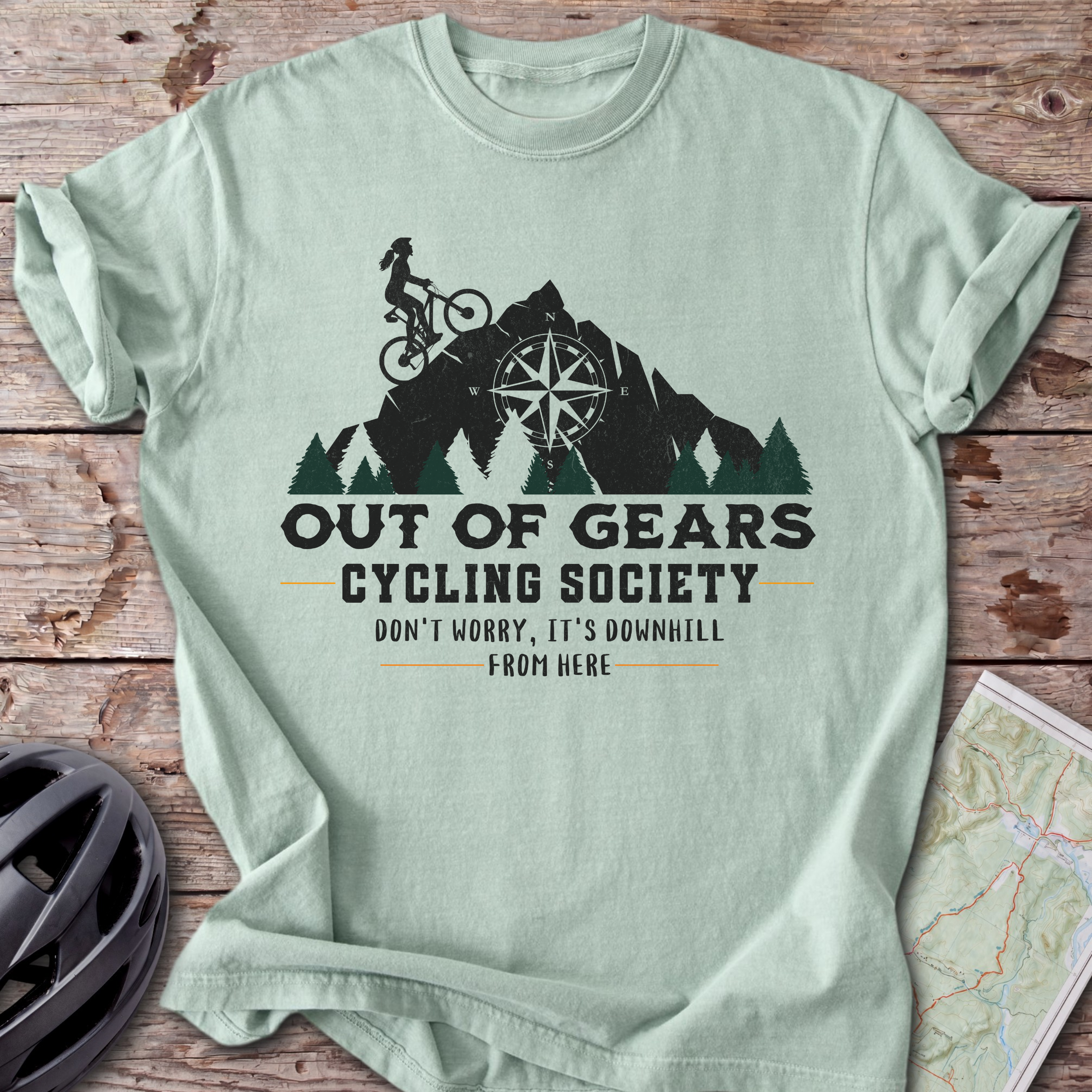 Out Of Gears Female T-shirt