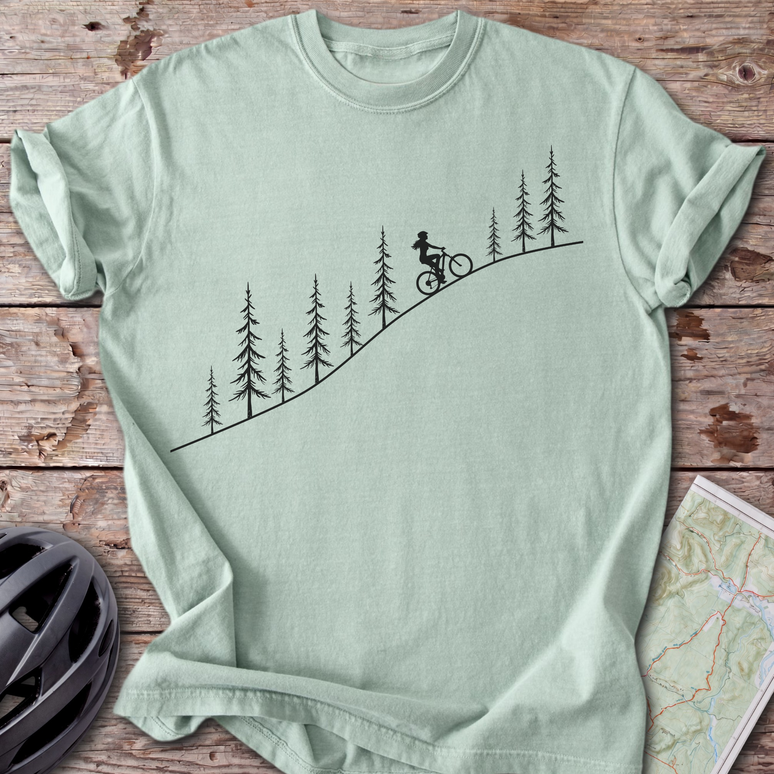 Mountain Climb Female T-shirt