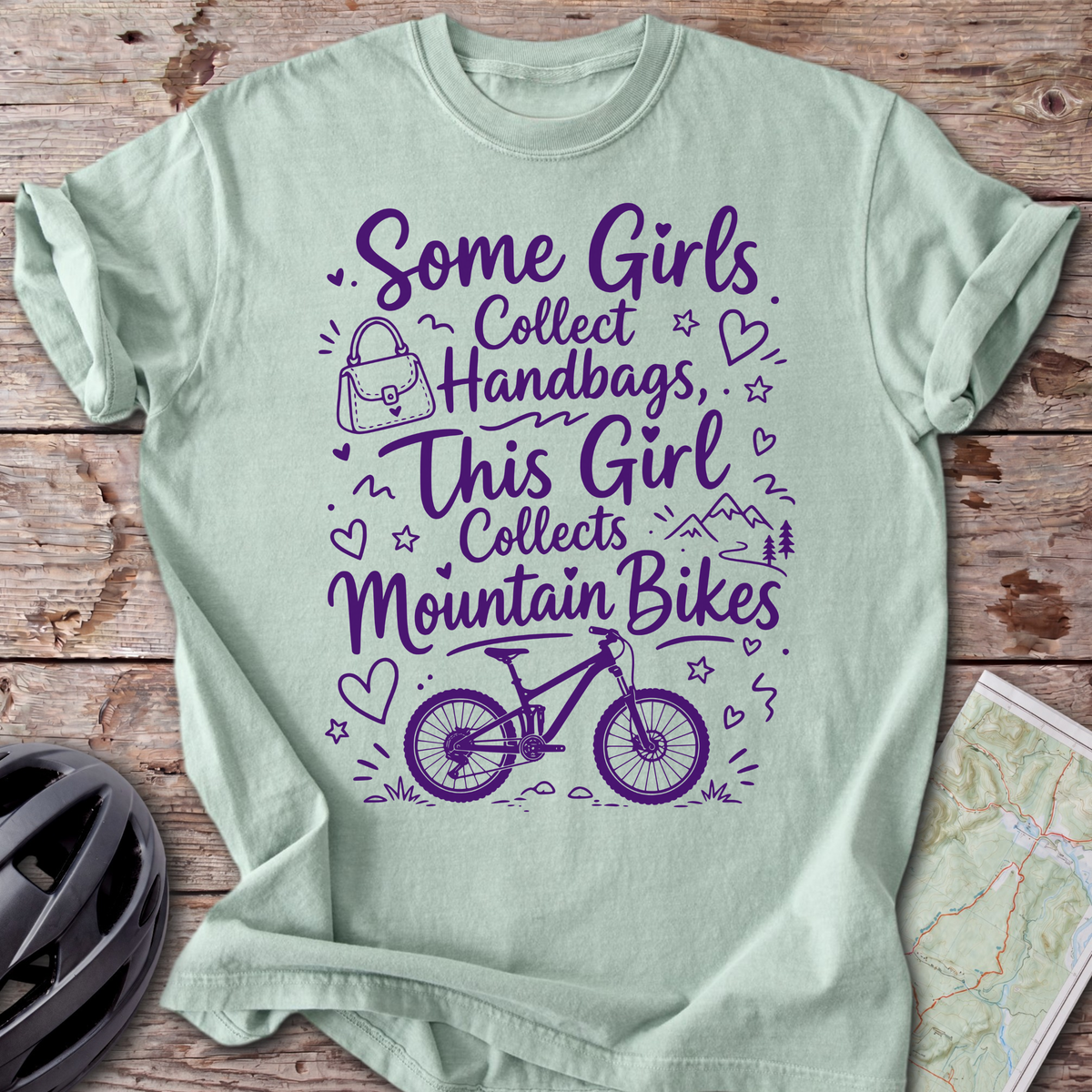 This Girl Collects MTBs T-shirt