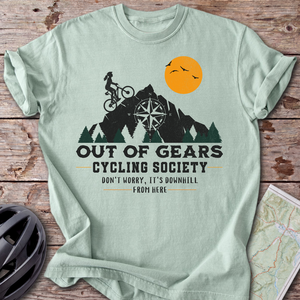 Out Of Gears Female Sunset T-shirt