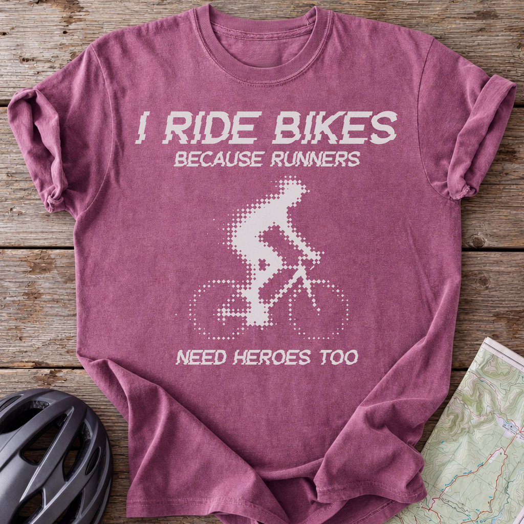 Runners Need Heroes T-shirt