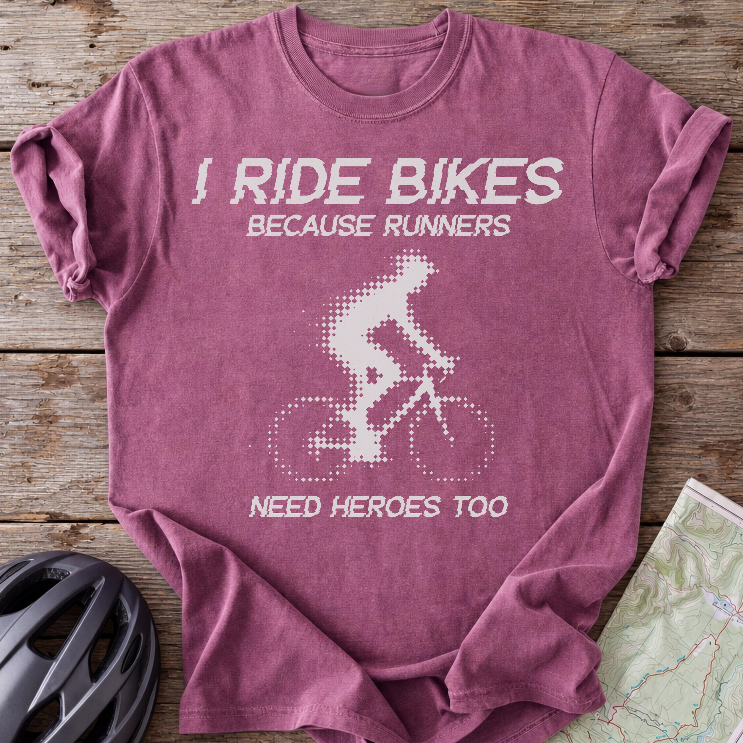 Runners Need Heroes T-shirt
