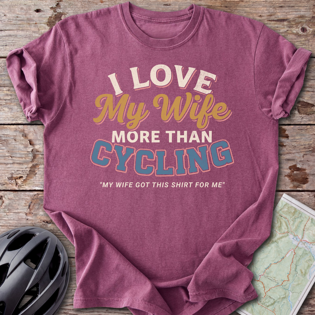 Retro Love My Wife T-shirt