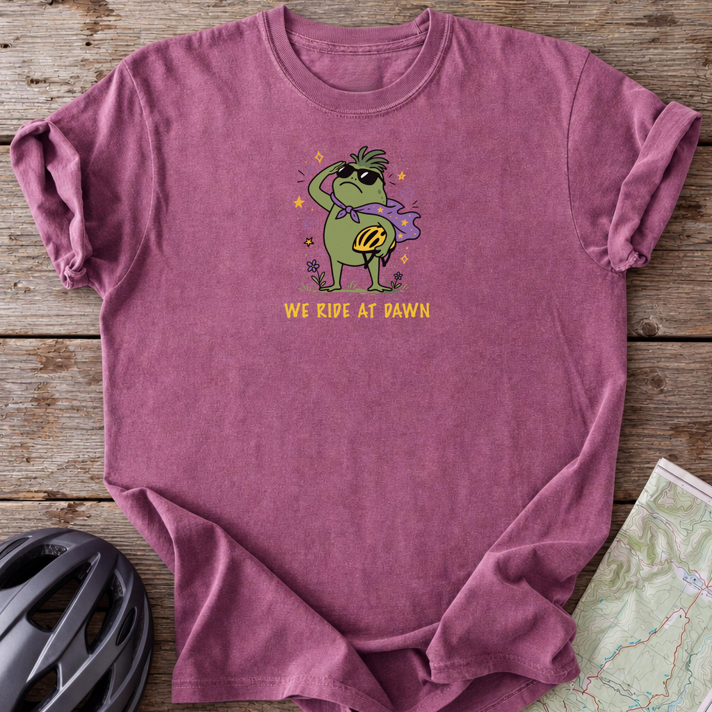 At Dawn We Ride T-shirt