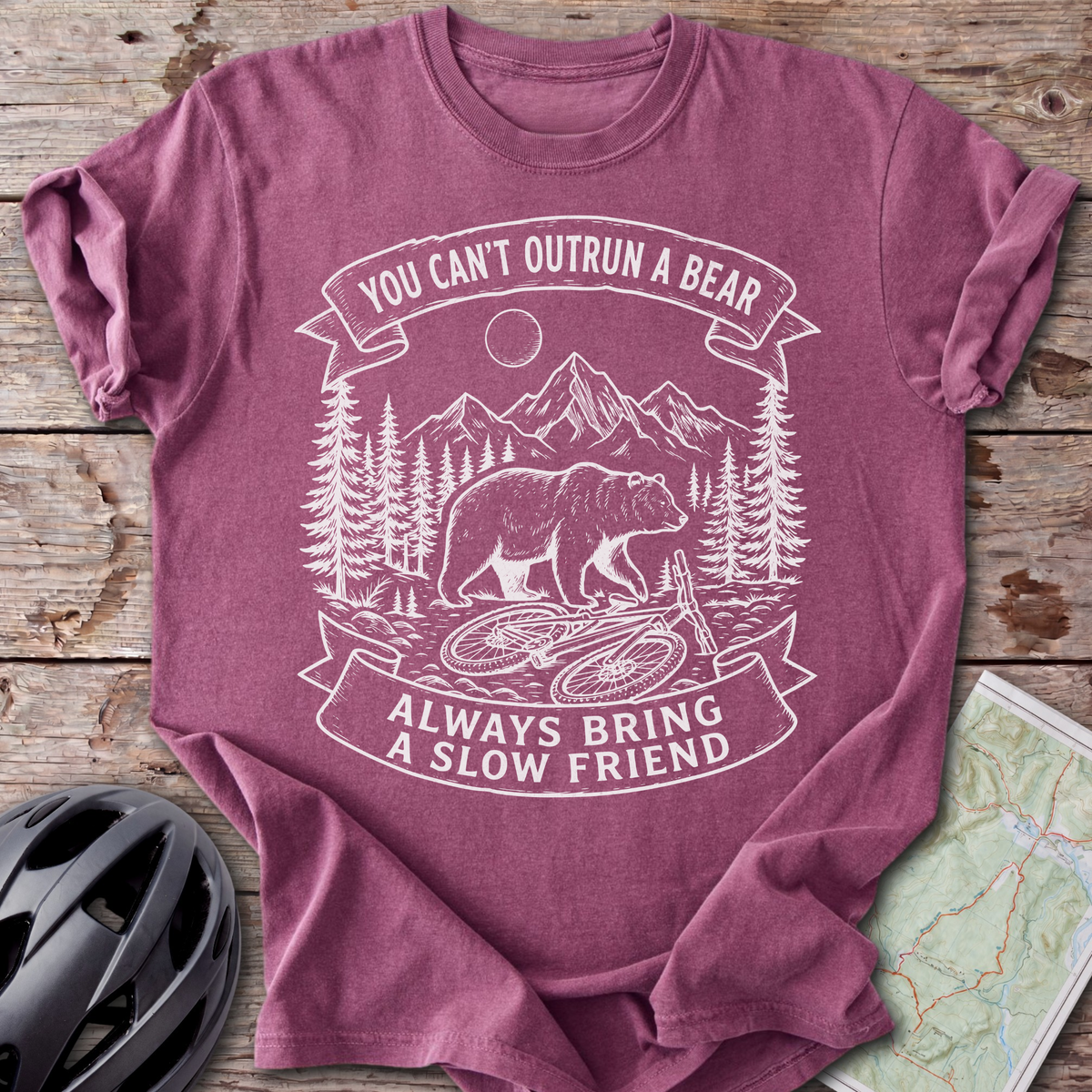 Can't Outrun A Bear T-shirt