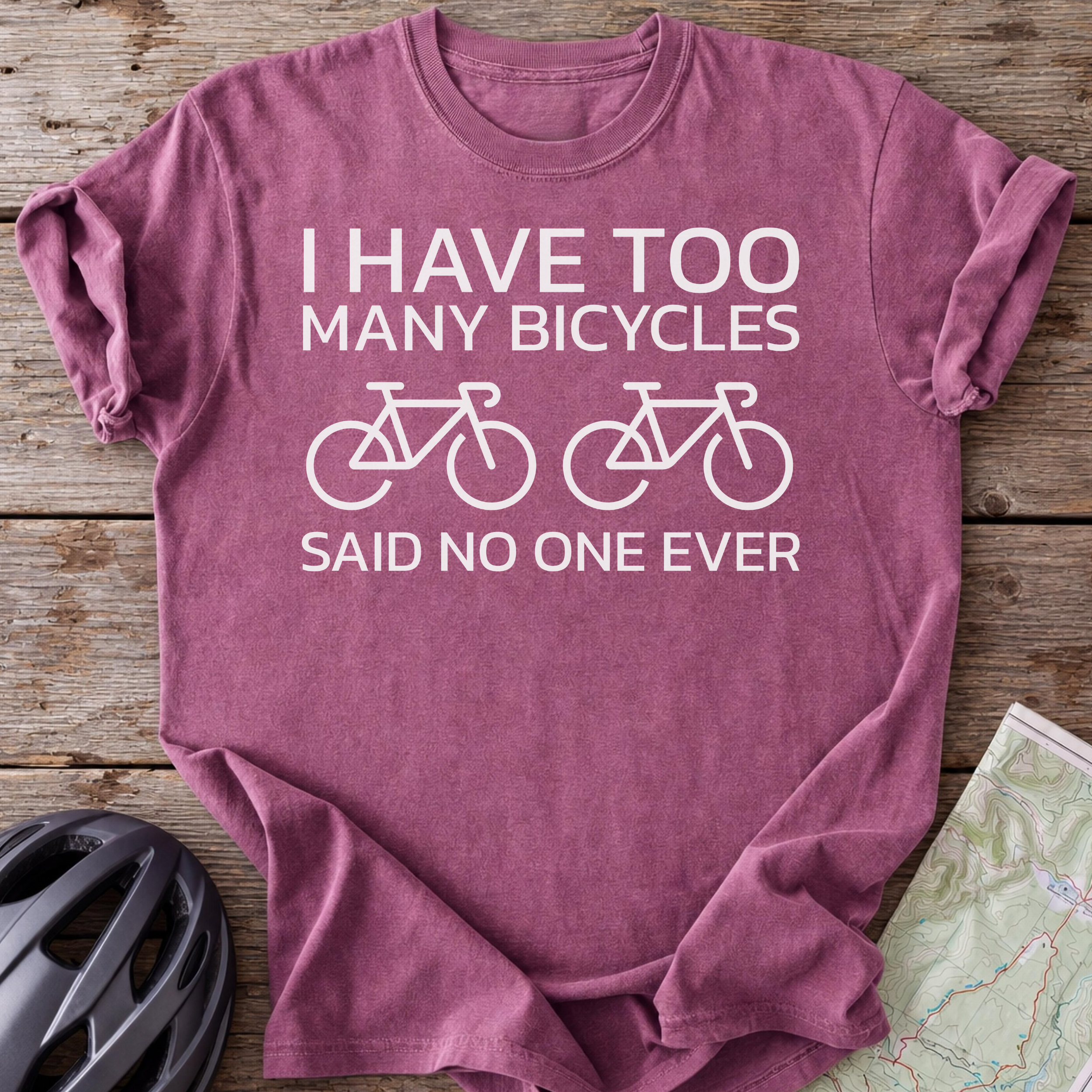 Too Many Bicycles T-shirt