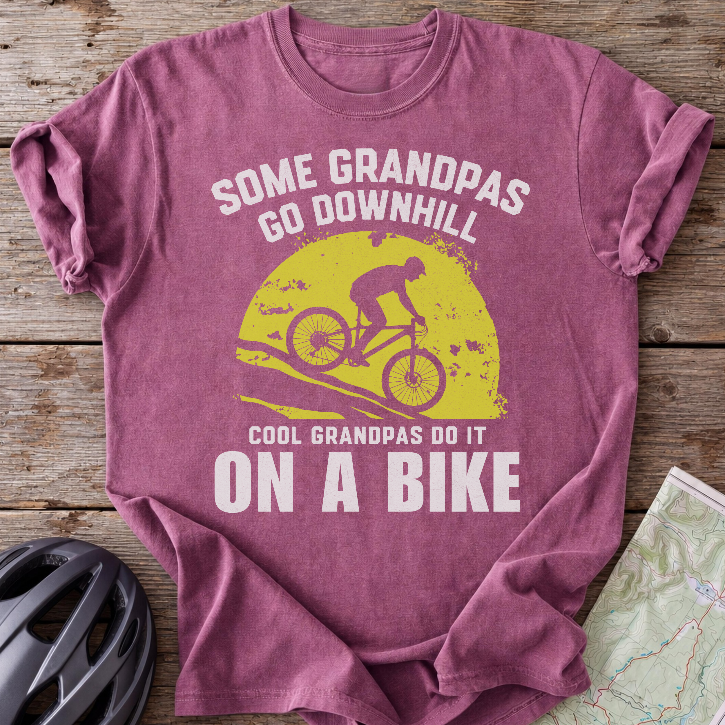 Cool Grandpas Cycle T-shirt