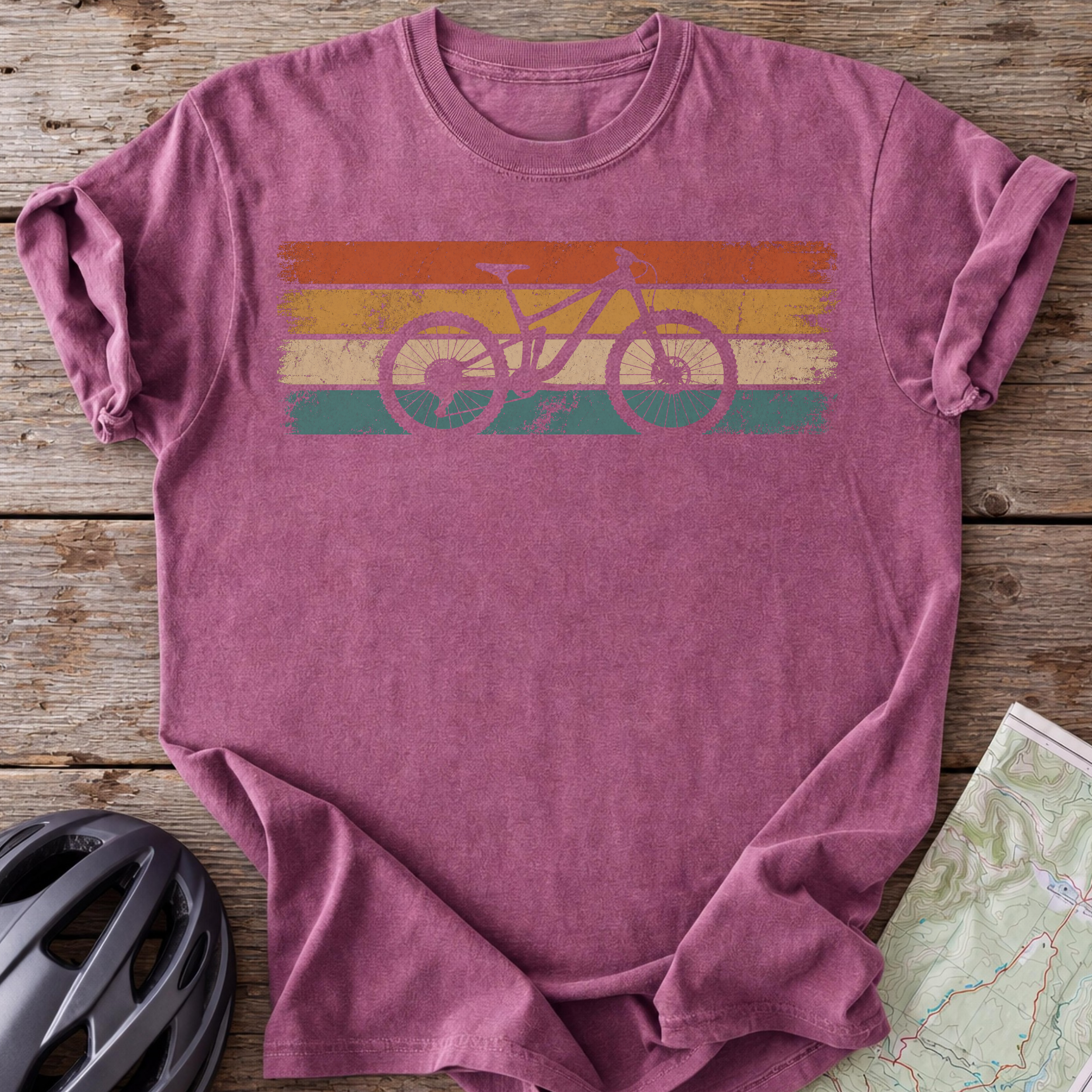 Retro Mountain Bike T-shirt