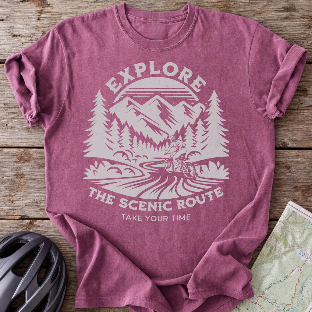 Explore The Scenic Route T-shirt