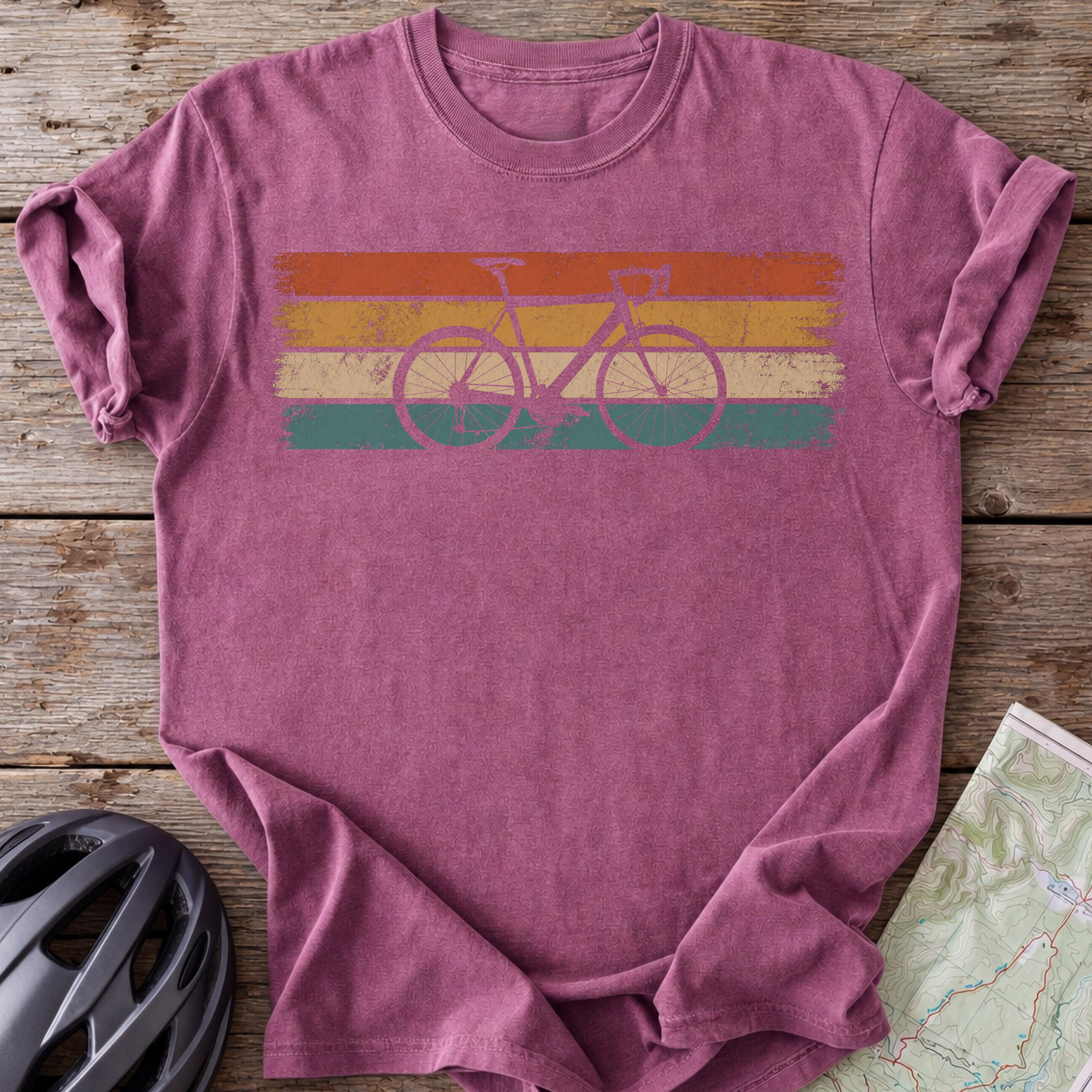 Retro Road Bike T-shirt