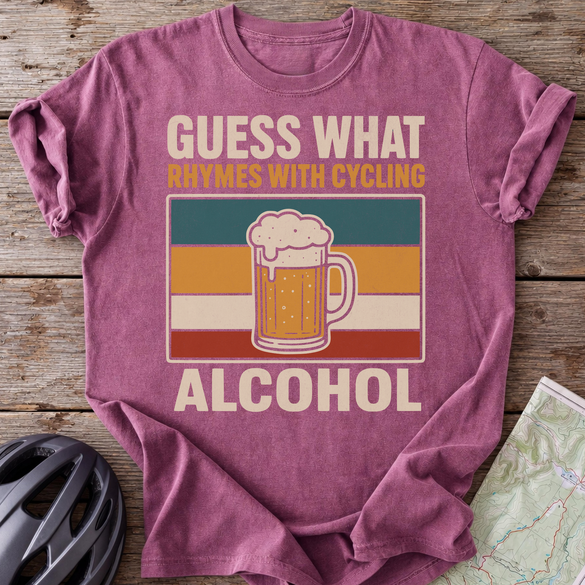 What Rhymes With Cycling T-shirt