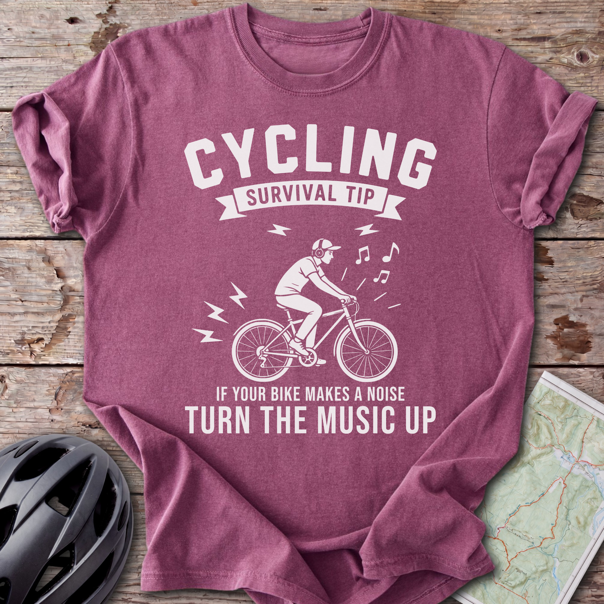 Survival Tip Music Up T-shirt