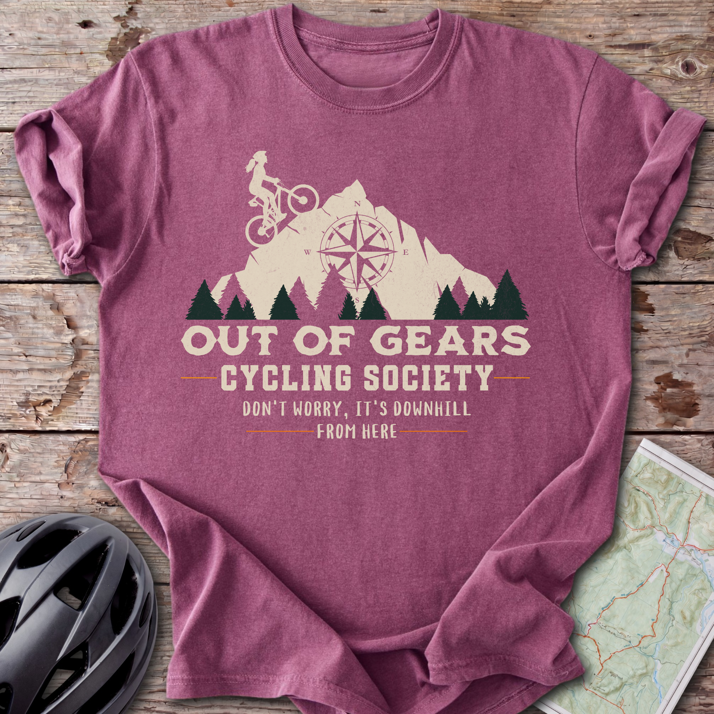 Out Of Gears Female T-shirt