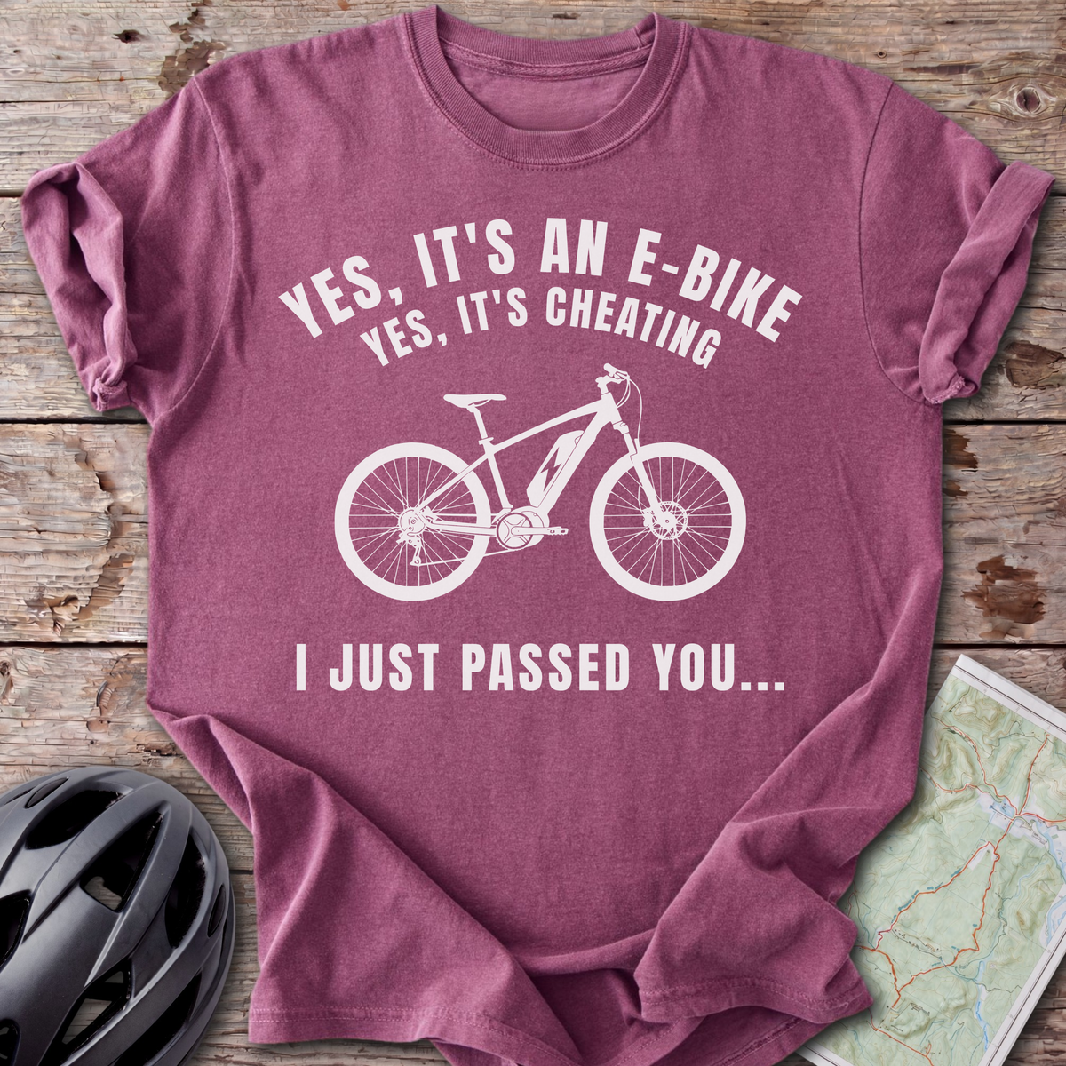 E-Bike I Just Passed You T-shirt