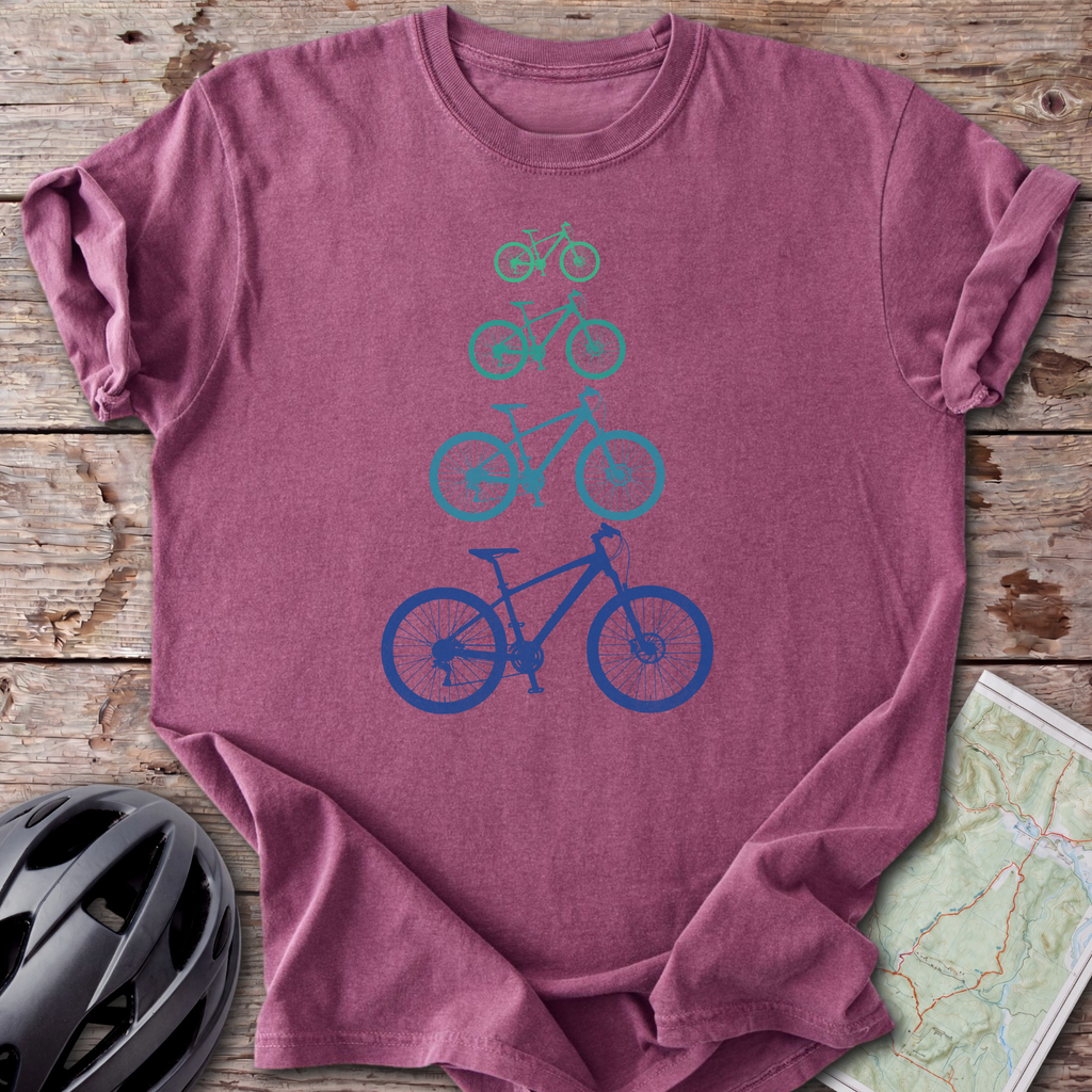 Classic MTB In Blue T-shirt