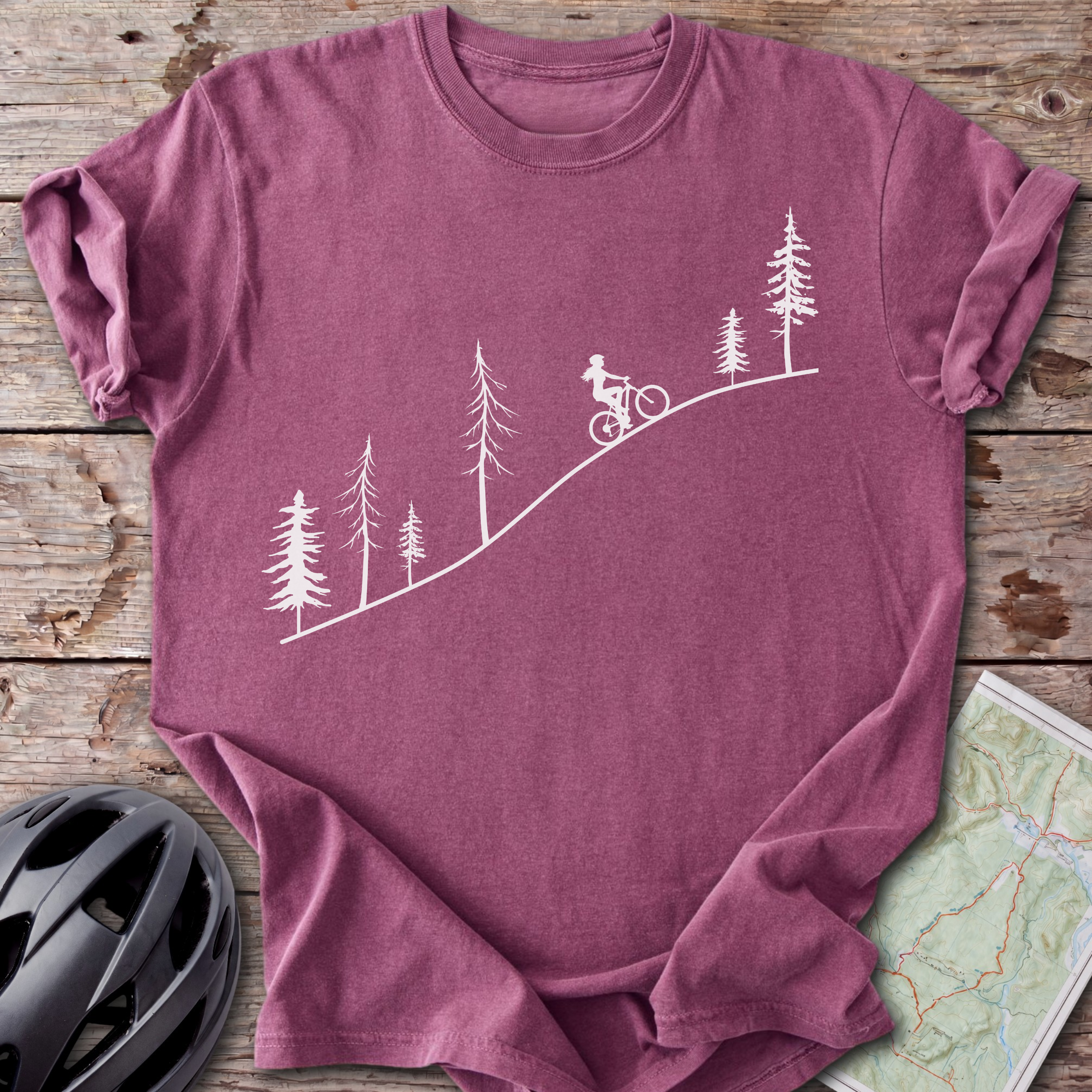 Autumn Climb Female T-shirt