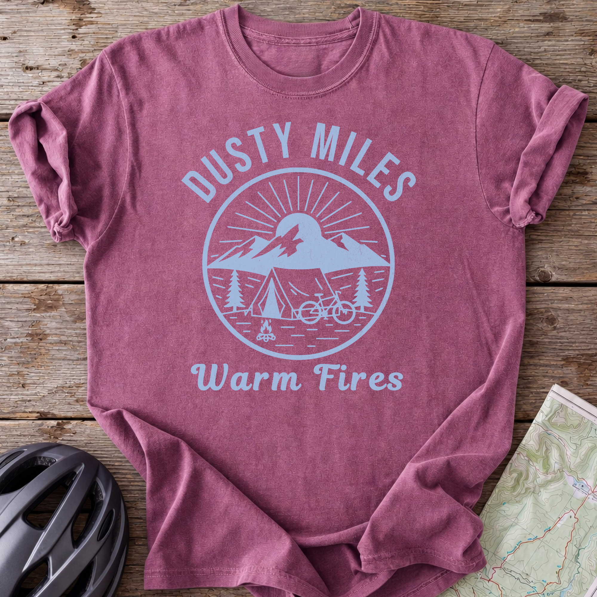 Dusty Miles Warm Fires T-shirt