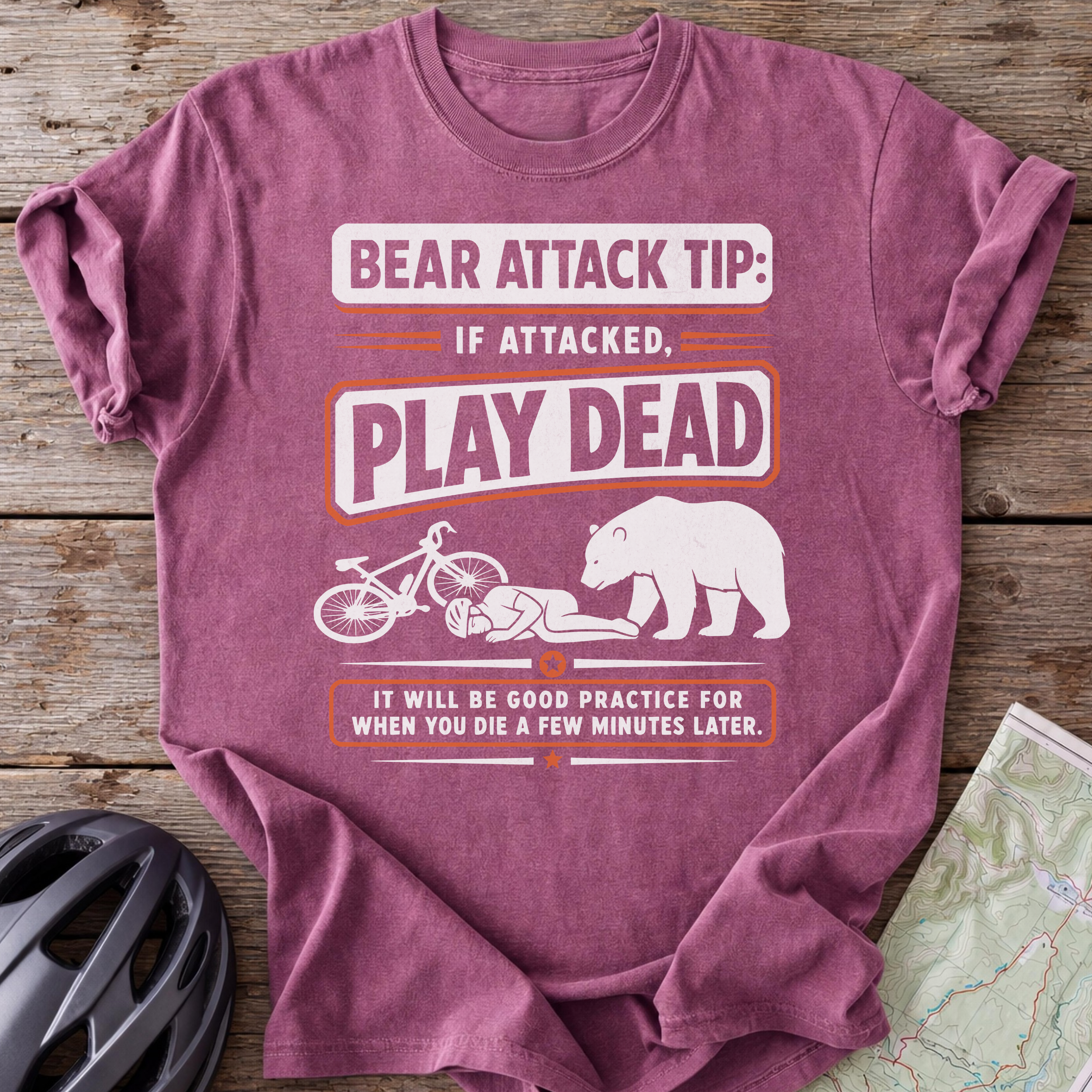 Vintage Bear Attack Tip T-Shirt