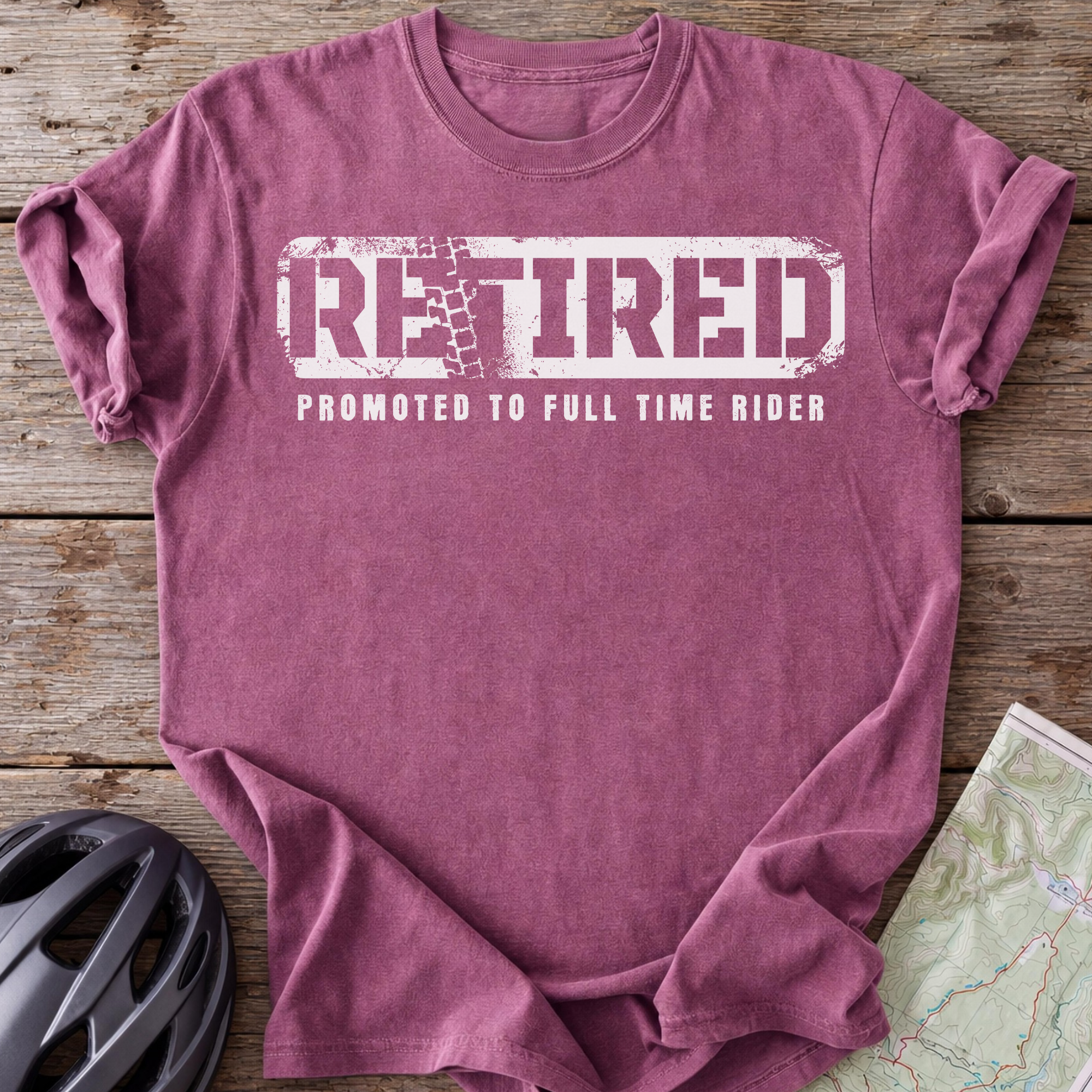 Retired, Full Time Rider T-shirt