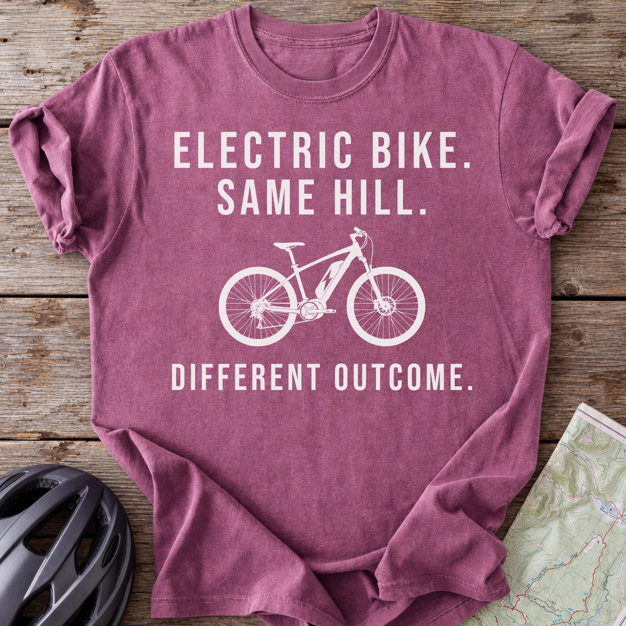 E-Bike Different Outcomes T-shirt