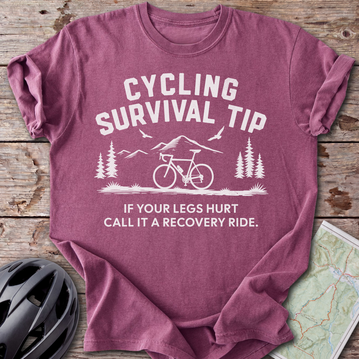 Survival Tip Recovery Ride T-shirt