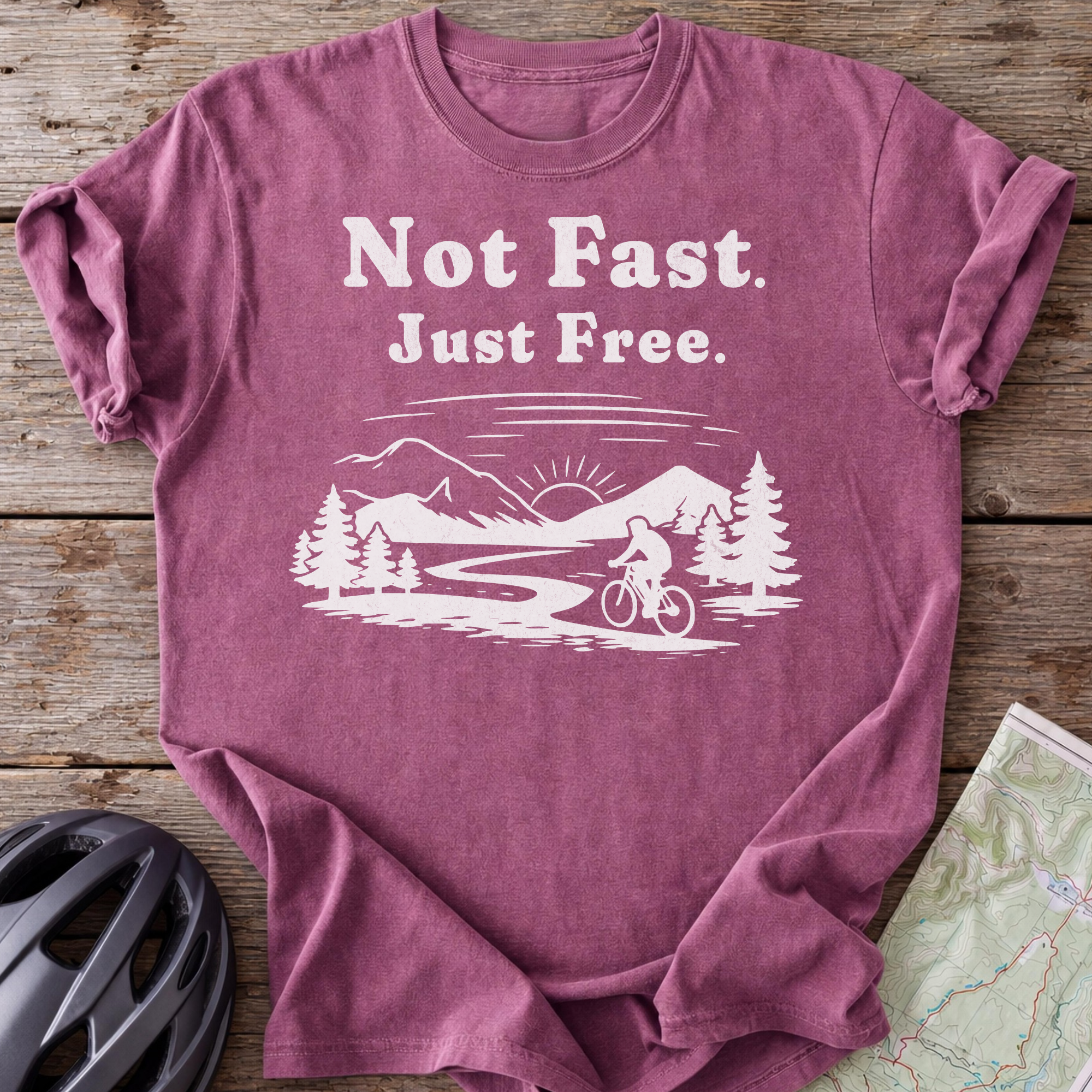 Not Fast Just Free T-shirt