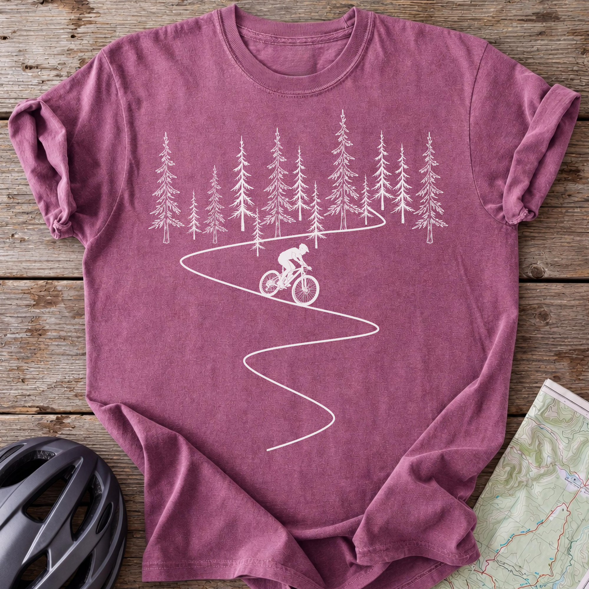 Forest Line Cycling T-shirt