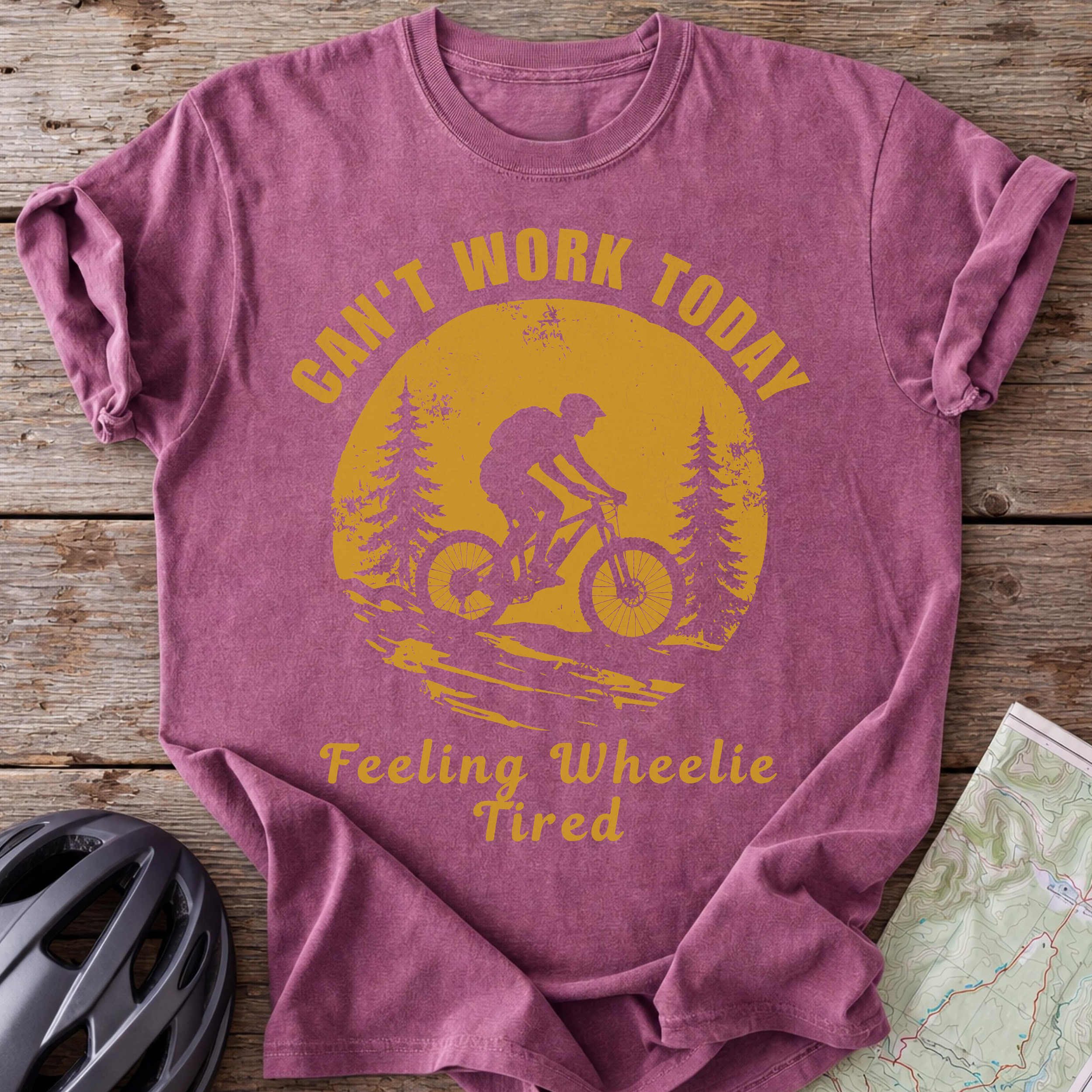 Wheelie Tired T-shirt