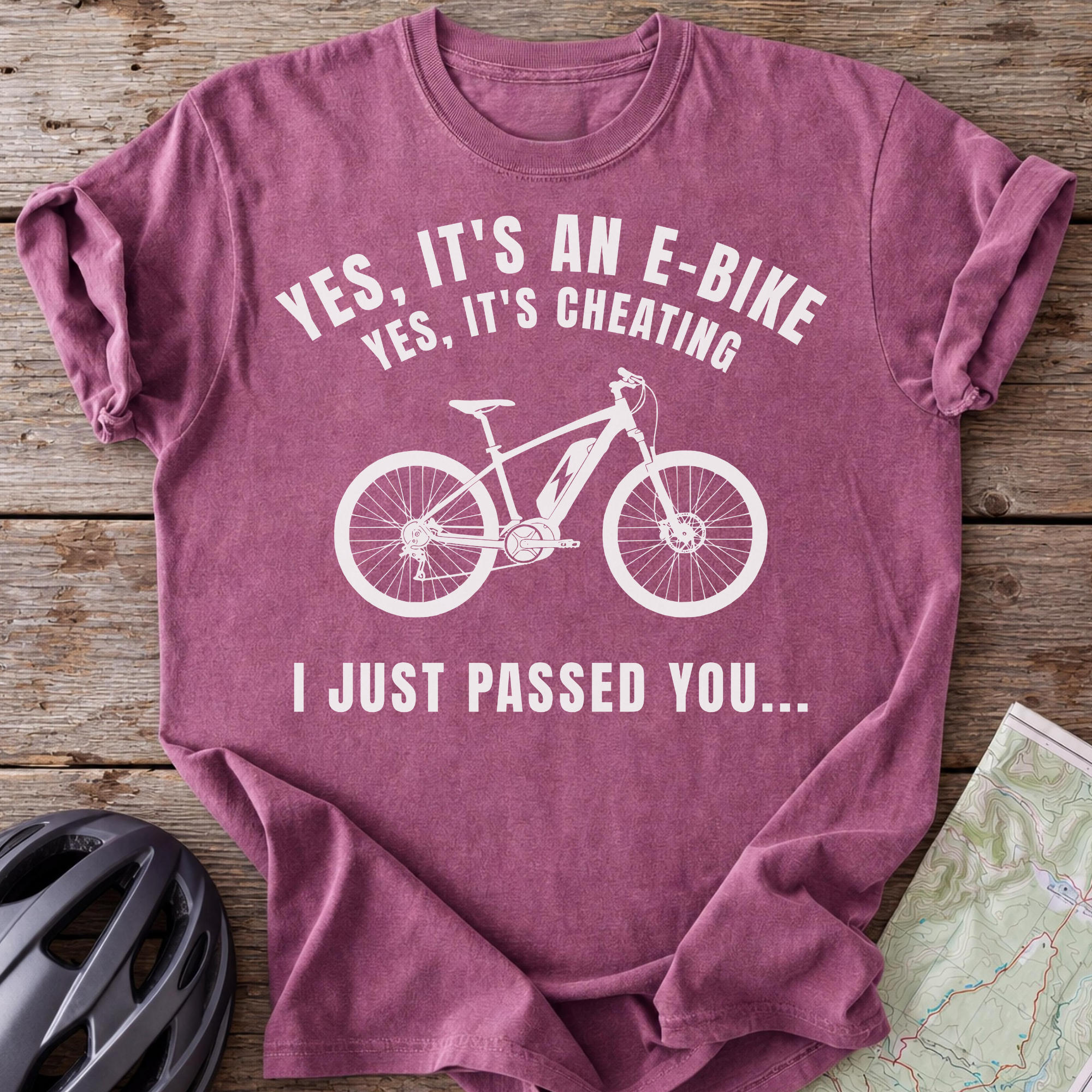 E-Bike I Just Passed You T-shirt