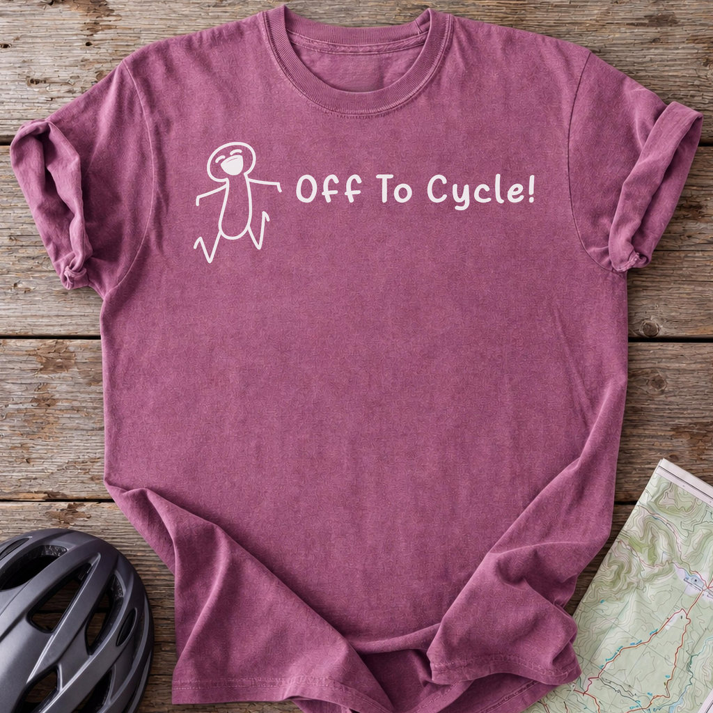 Off To Cycle T-shirt