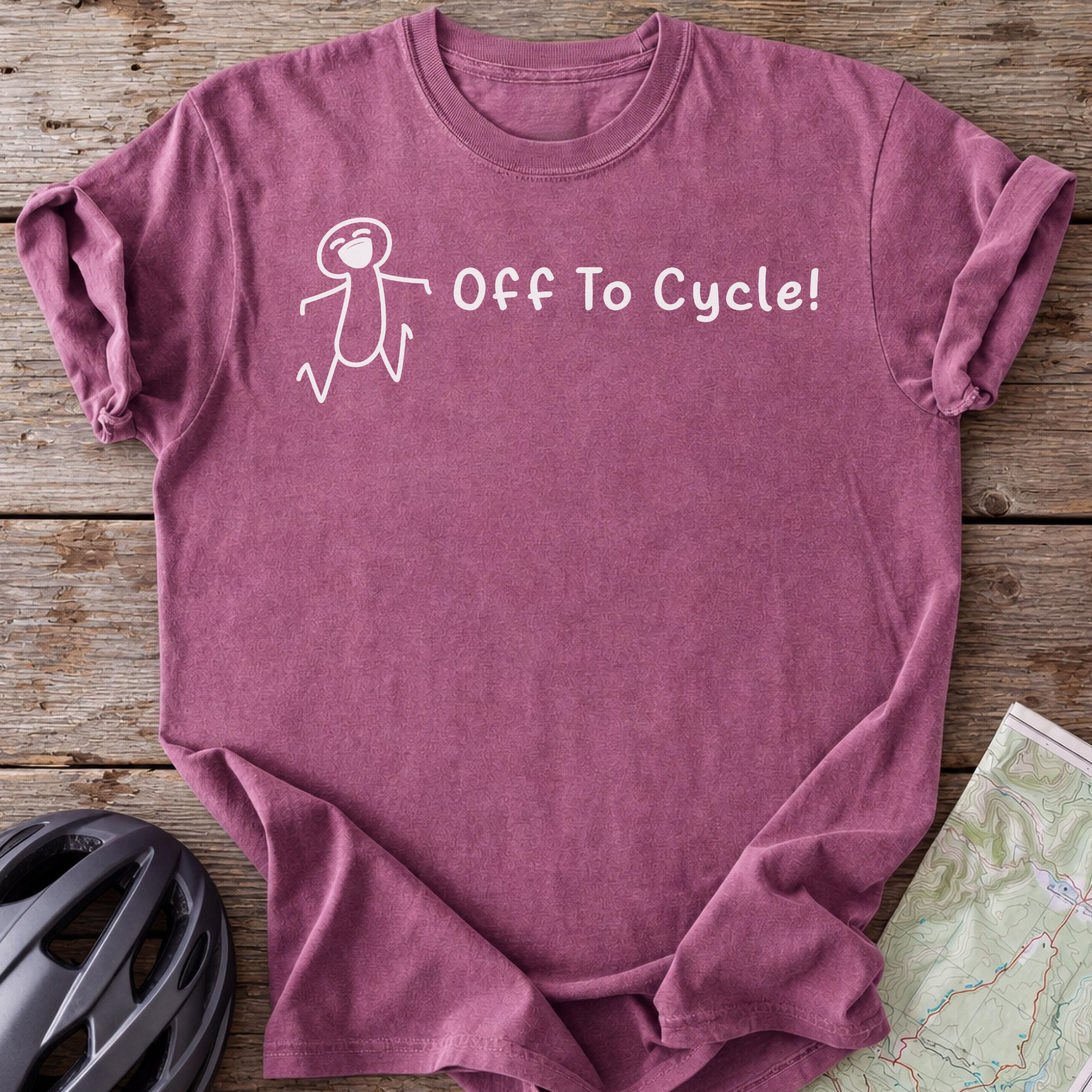 Off To Cycle T-shirt