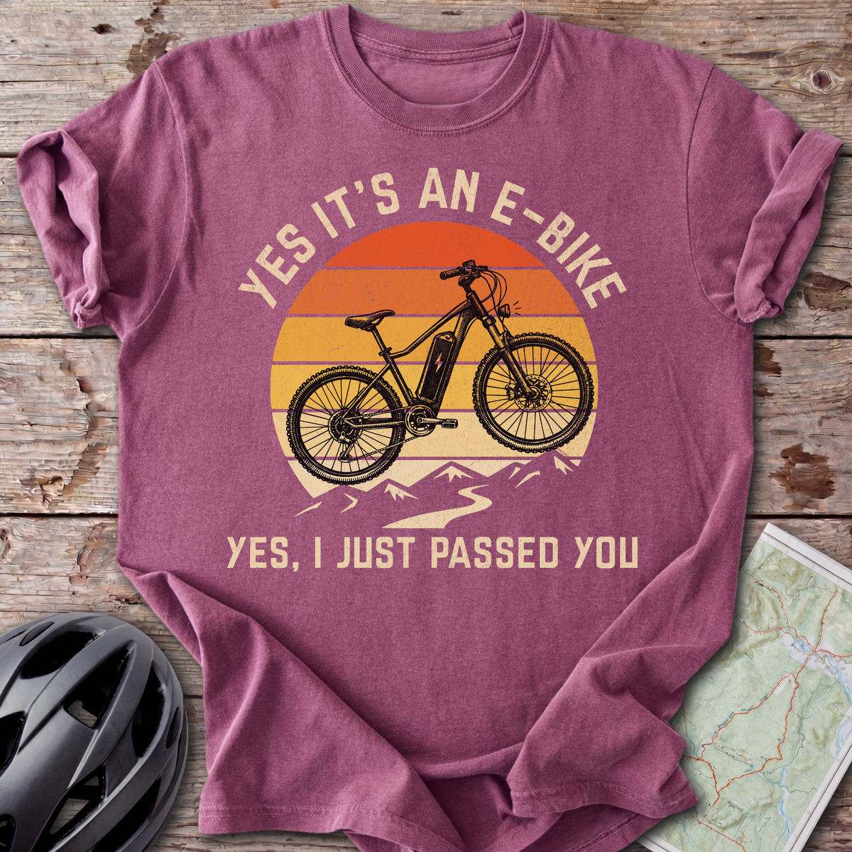 Vintage E-Bike Cheating T-shirt