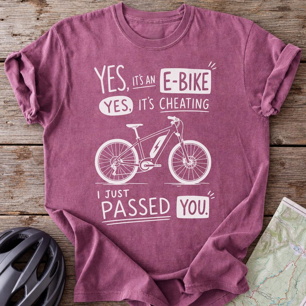 E-Bike Cheating T-Shirt