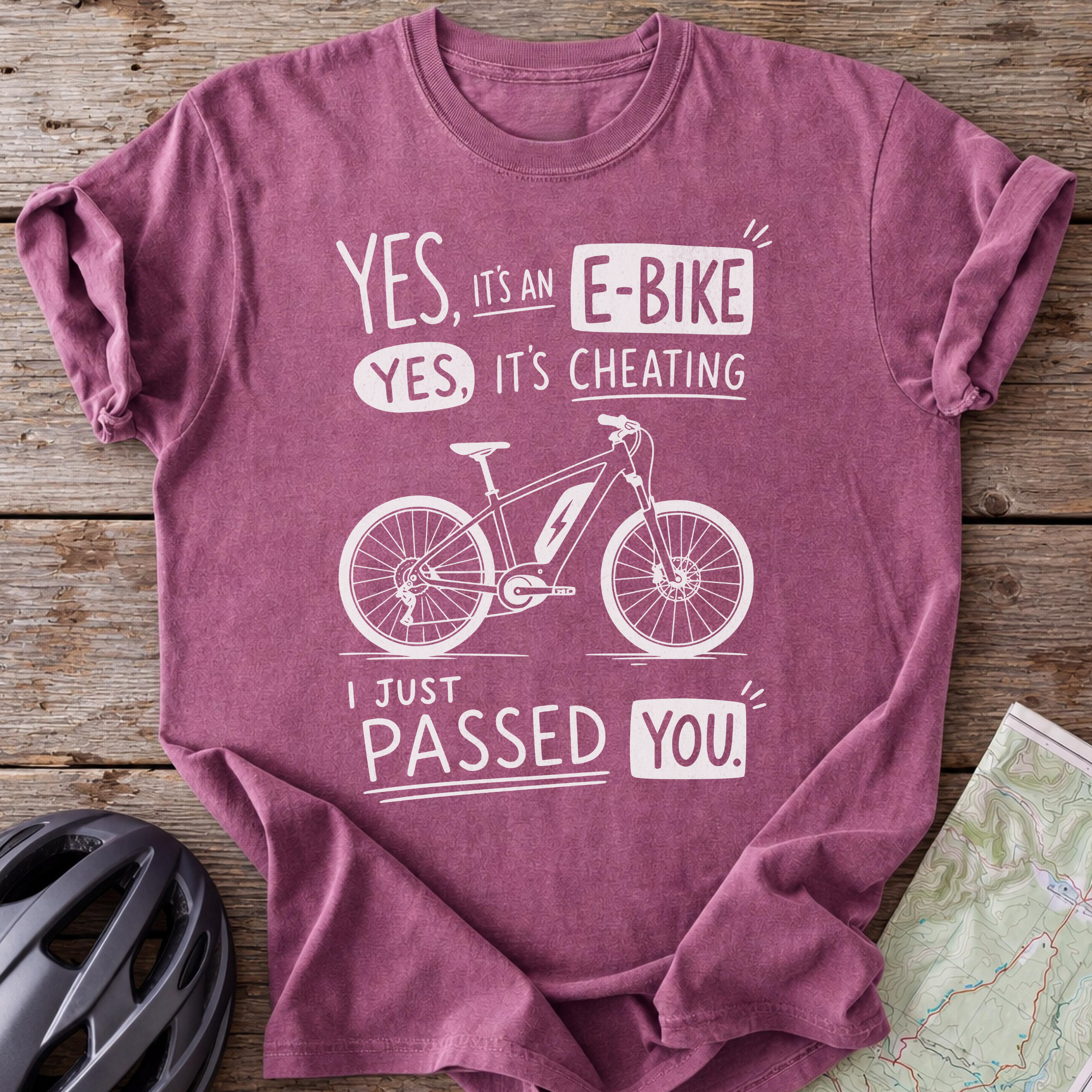 E-Bike Cheating T-Shirt