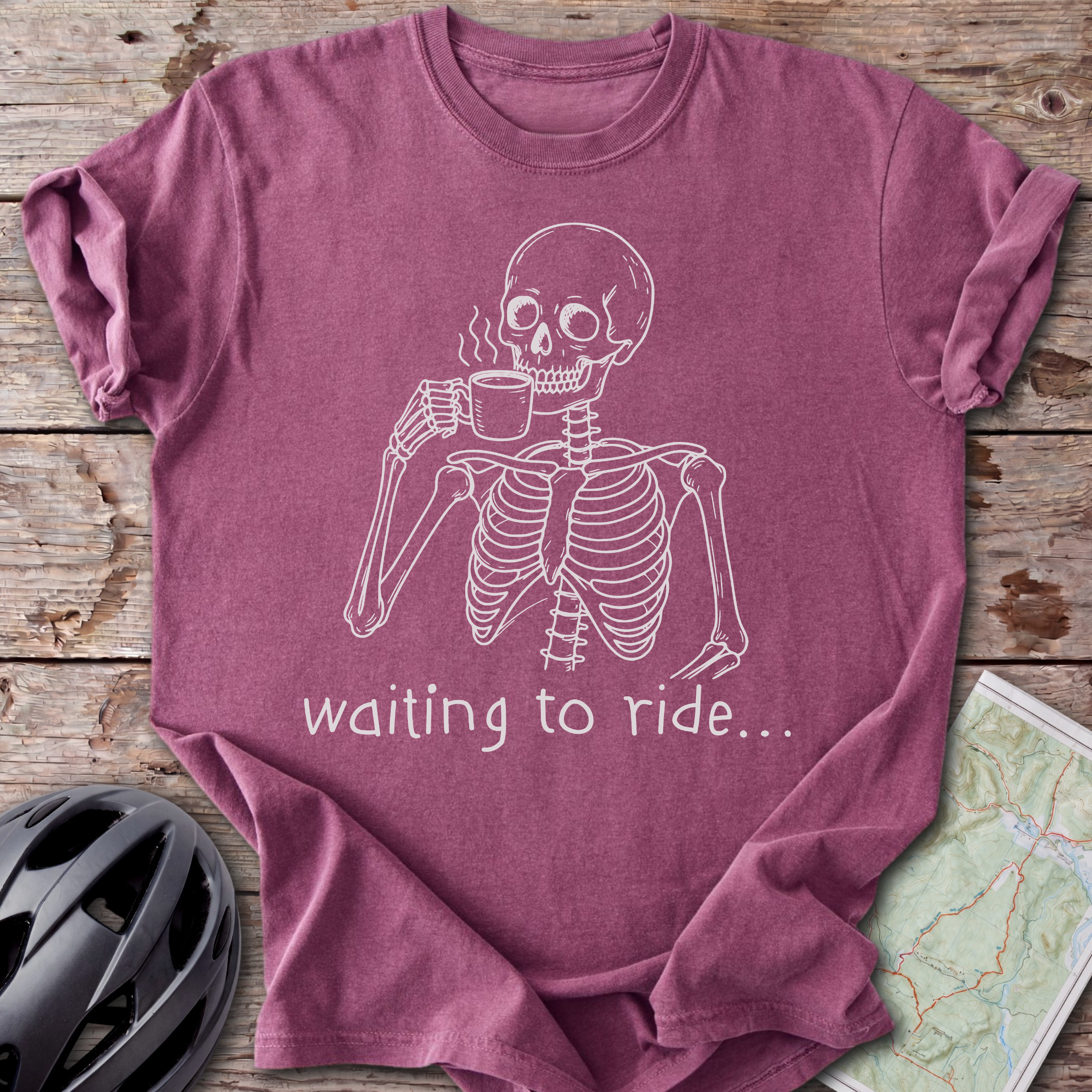 Waiting To Ride T-shirt