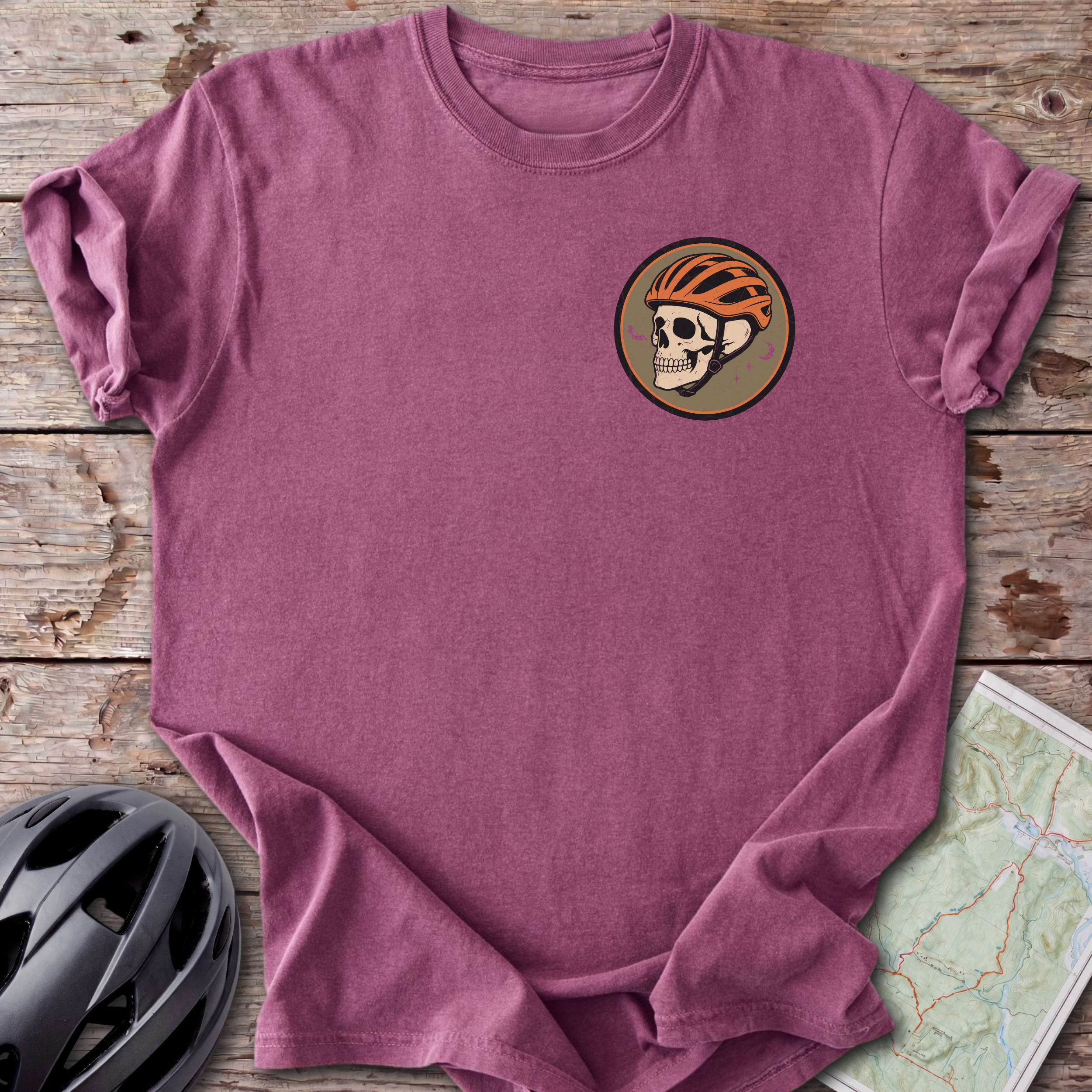 Skull And Helmet T-shirt