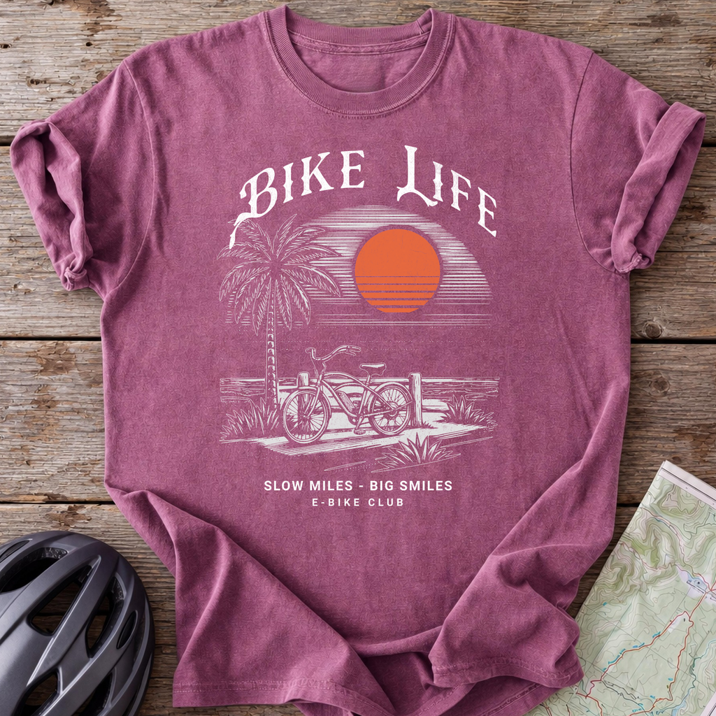 Sunset E-Bike T-shirt