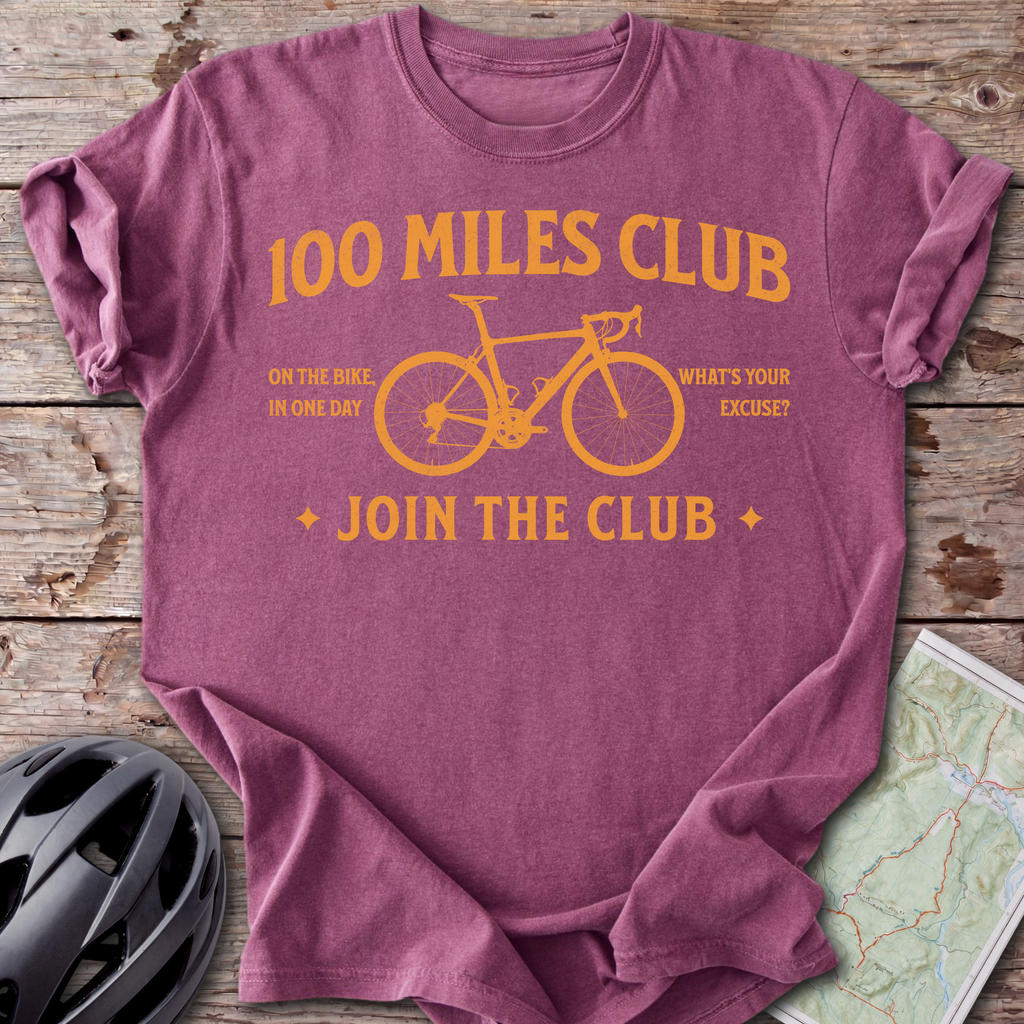 100 Miles Club T-shirt