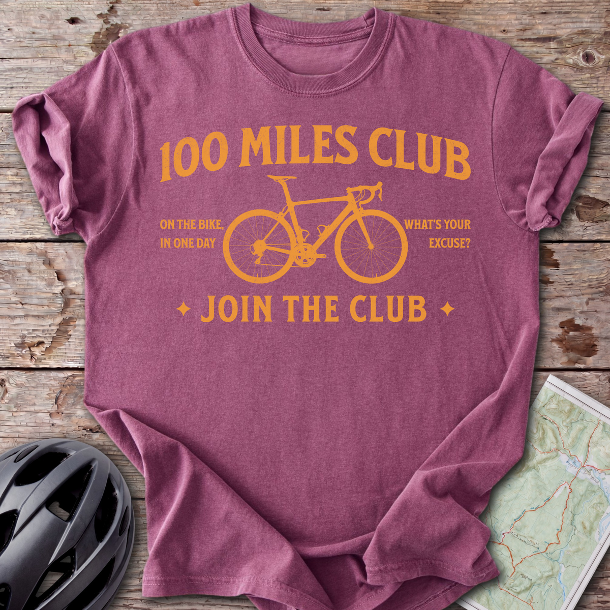 100 Miles Club T-shirt