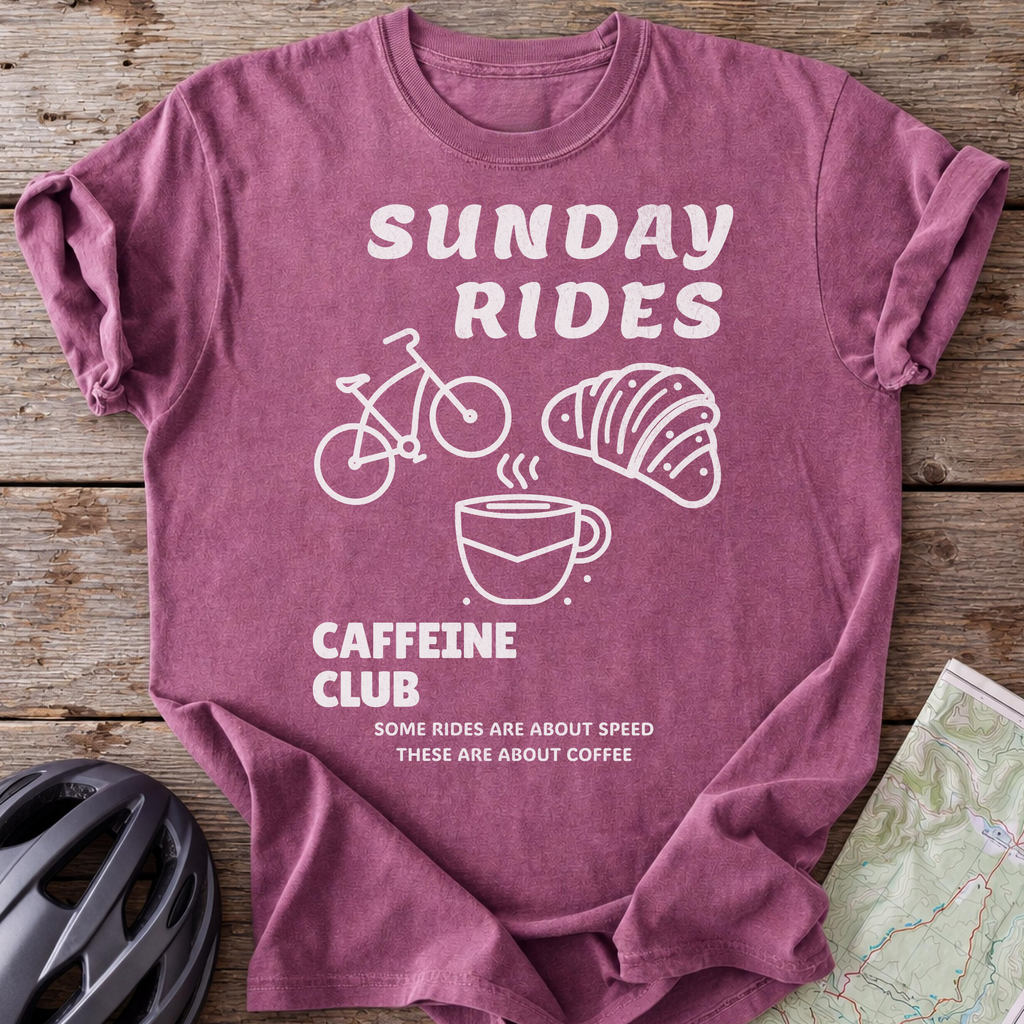Sunday Rides Coffee Club T-shirt