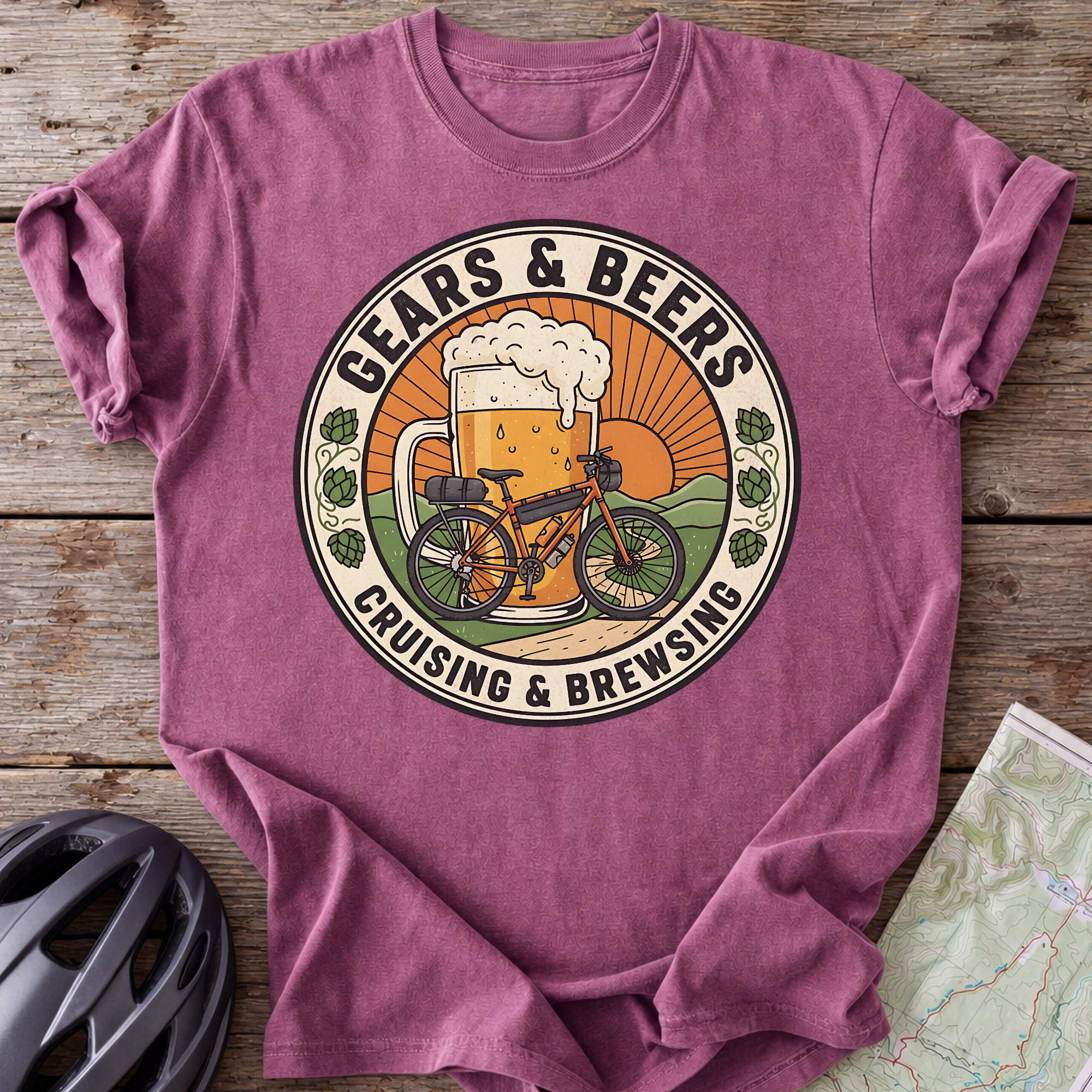 Gears And Beers T-shirt