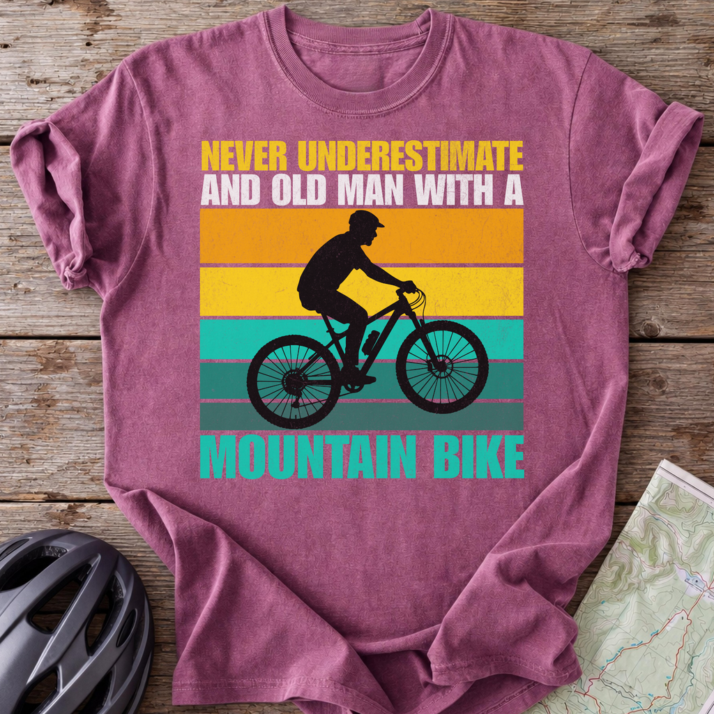 Old Man On A MTB T-Shirt