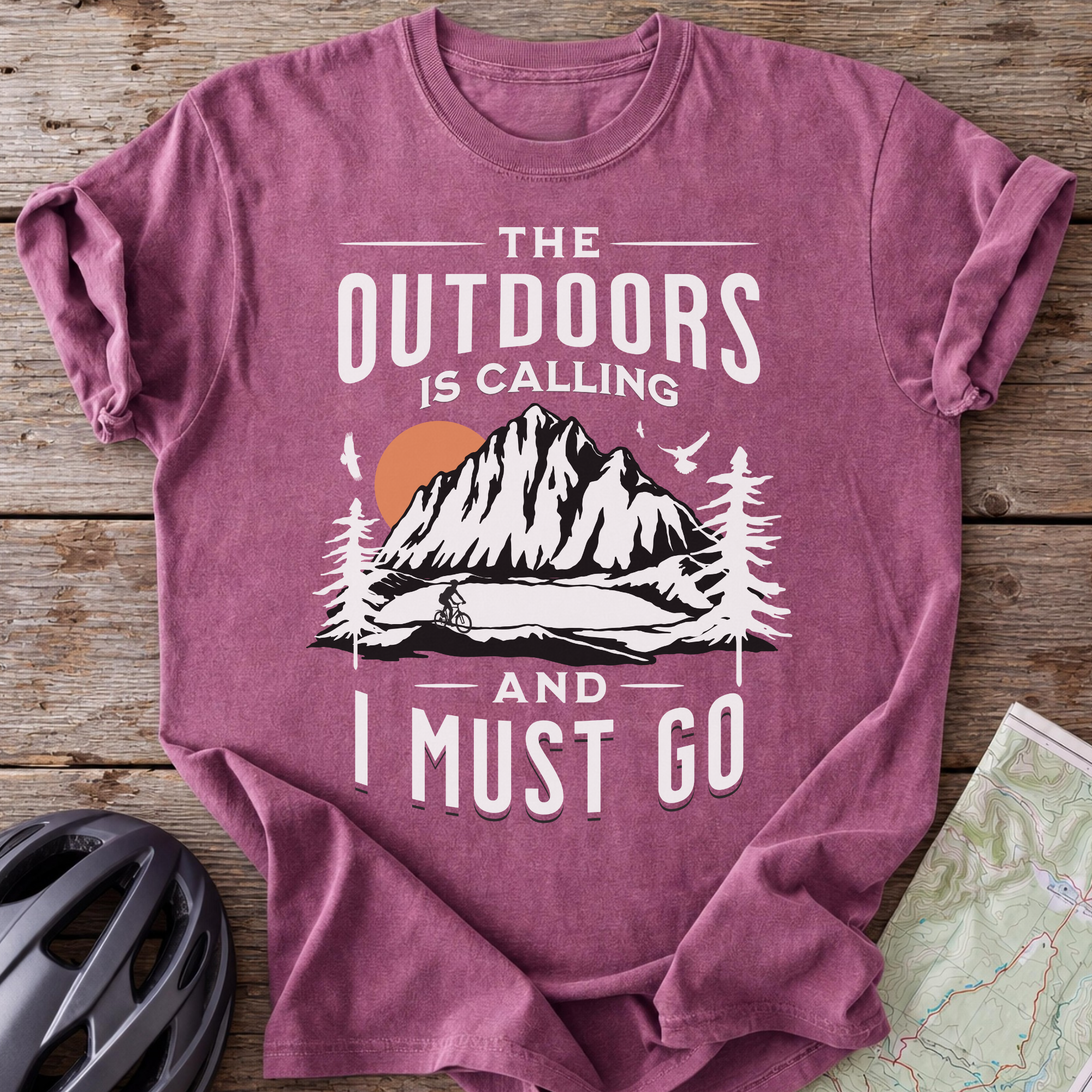 The Outdoors Is Calling T-shirt