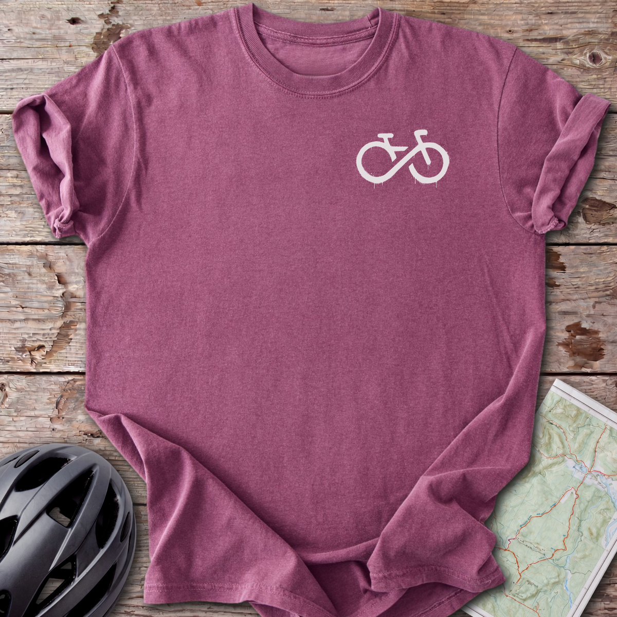 Endless Pocket Print T-shirt
