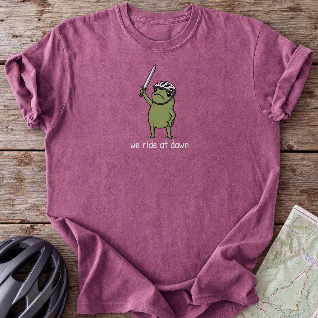 We Ride At Dawn T-shirt