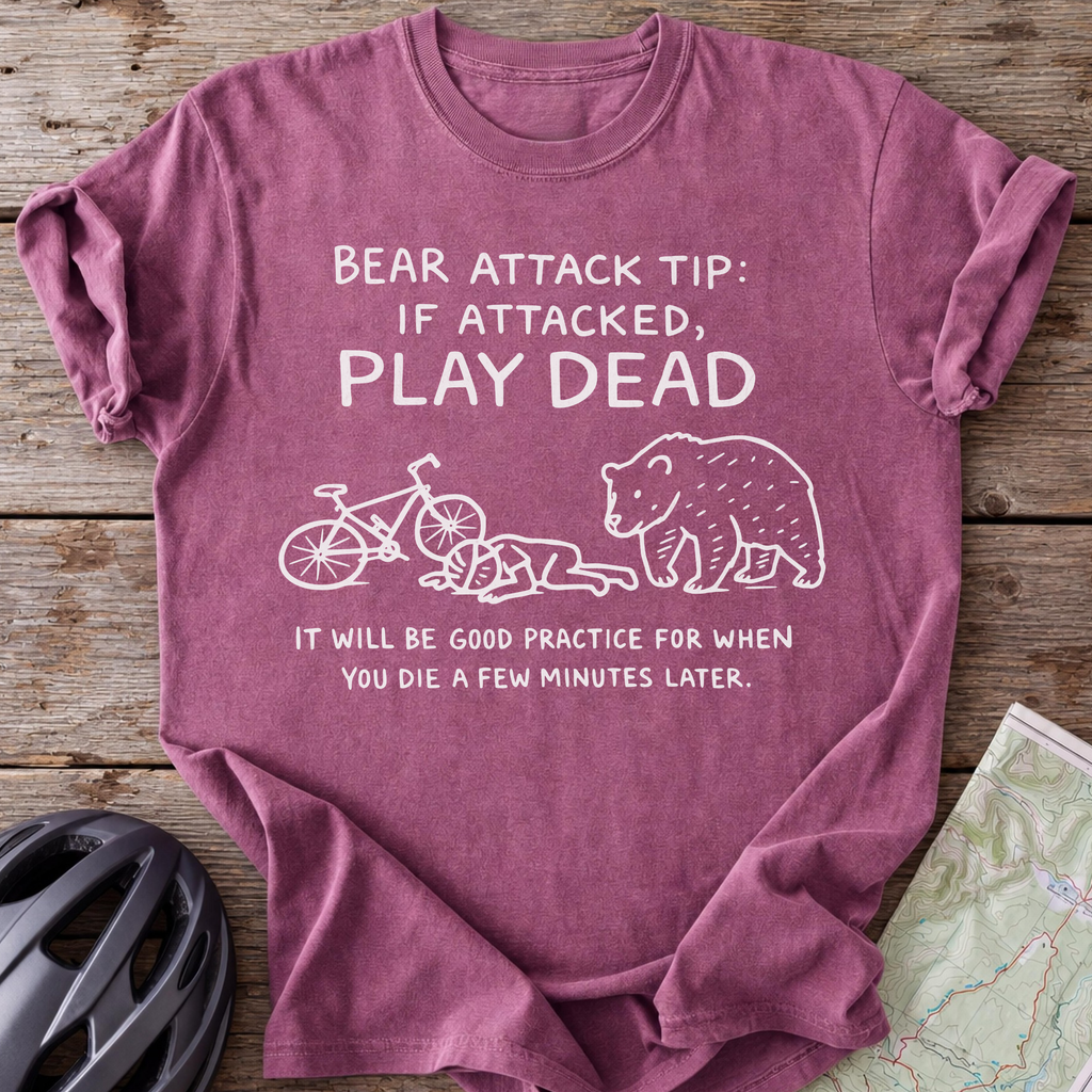 Doodle Bear Attack Tip T-Shirt